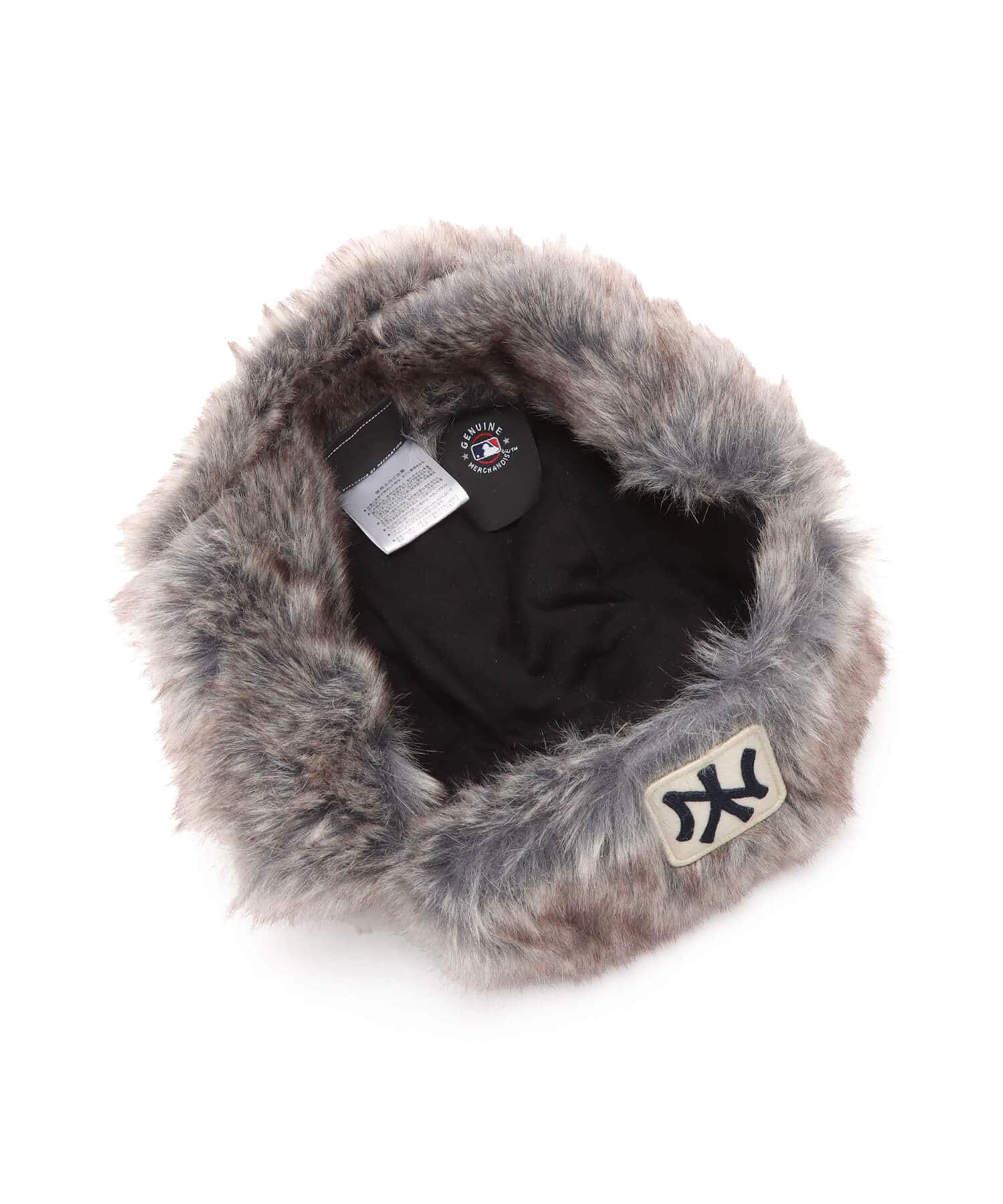 NEW ERA TRAPPER WOOL New York Yankees NAVYの画像