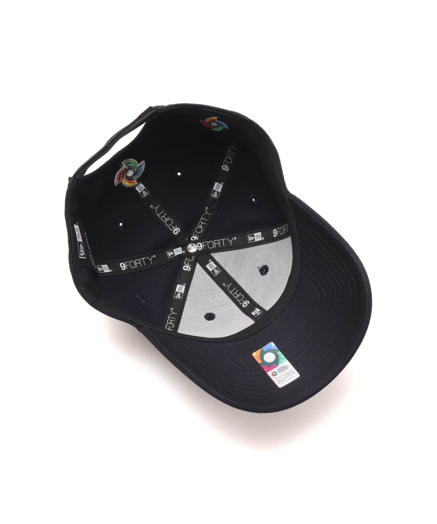 NEW ERA 9FORTY WBC J LOGO SIDE JAPAN NAVYの画像