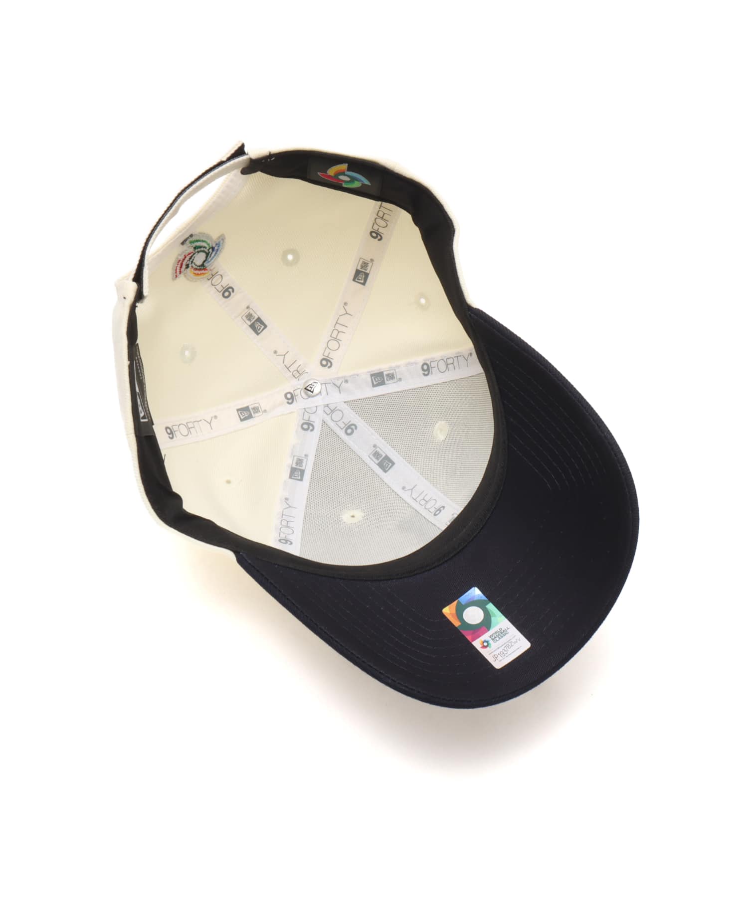 NEW ERA 9FORTY WBC J LOGO SIDE JAPAN WHITEの画像