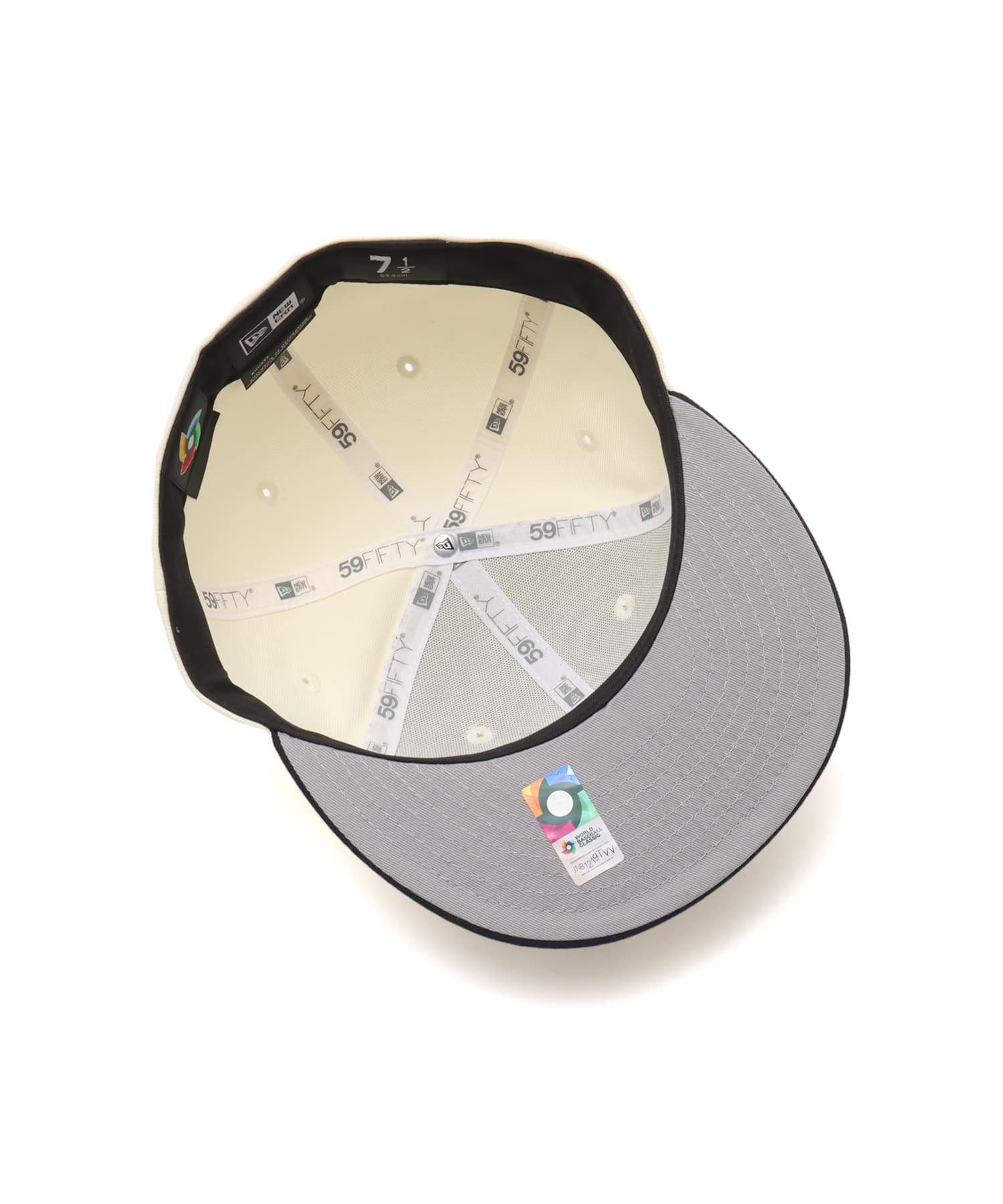 NEW ERA 59FIFTY WBC J LOGO WHITEの画像