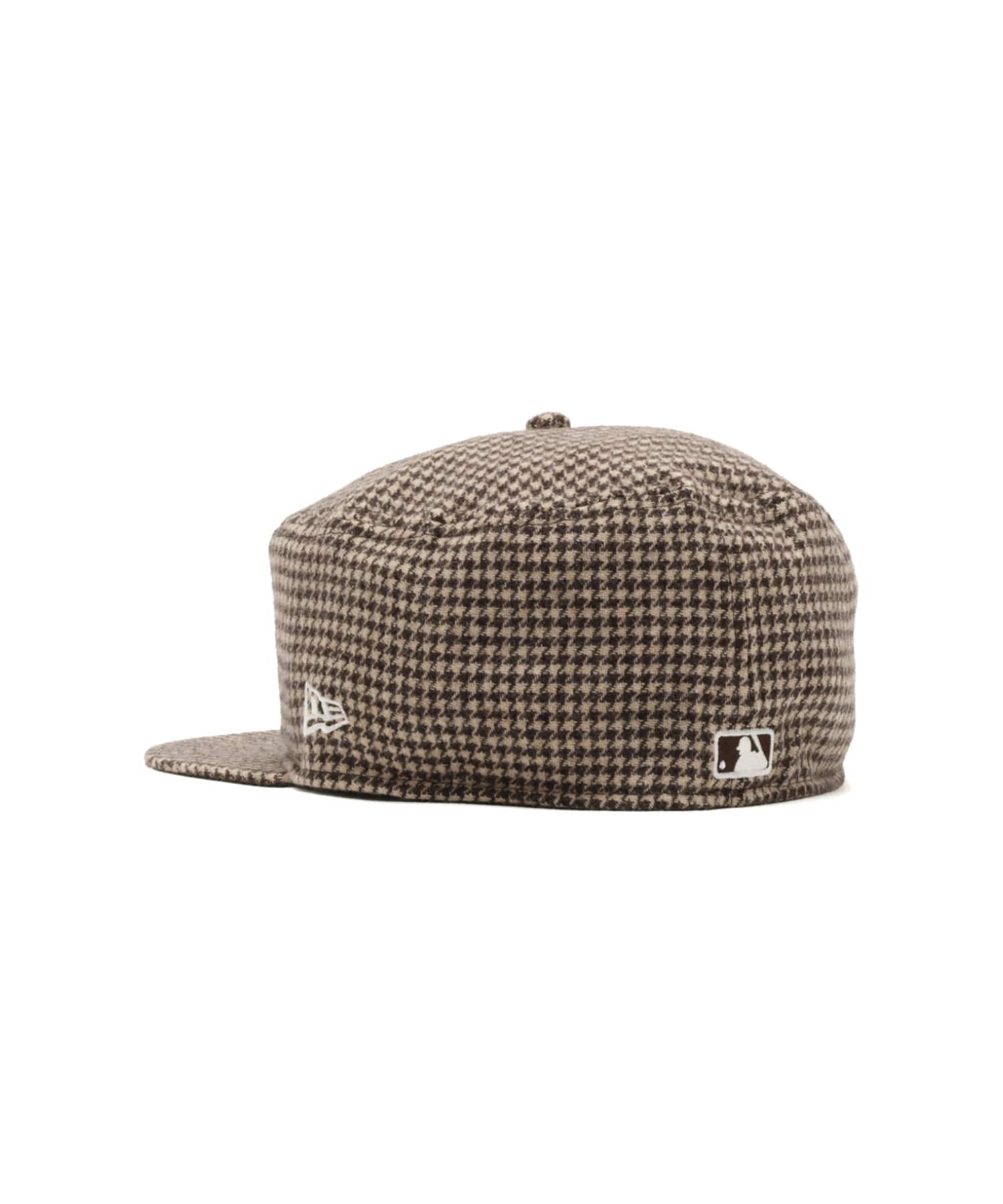 NEW ERA PILLBOX Gun Club Check Boston Red Sox BEIGEの画像