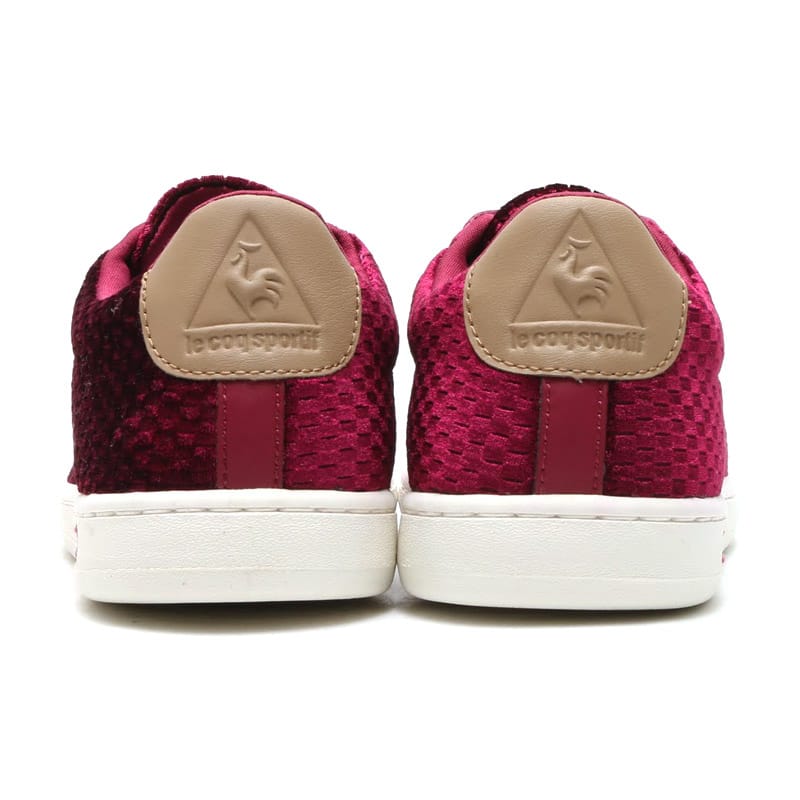 le coq sportif AURTHER ASHE INT W VELVET RUBY WINE の画像