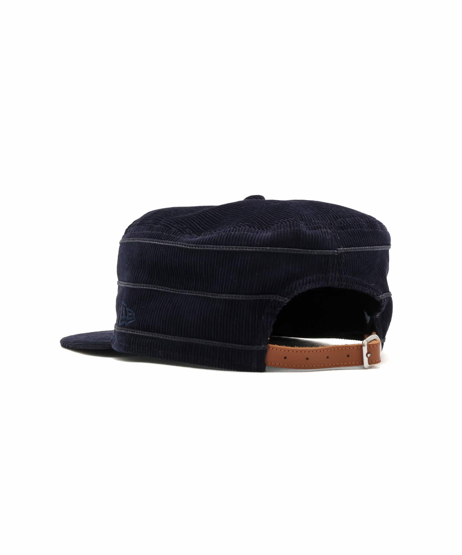 NEW ERA PILL BOX SB atmos CORDUROY NAVY NAVYの画像