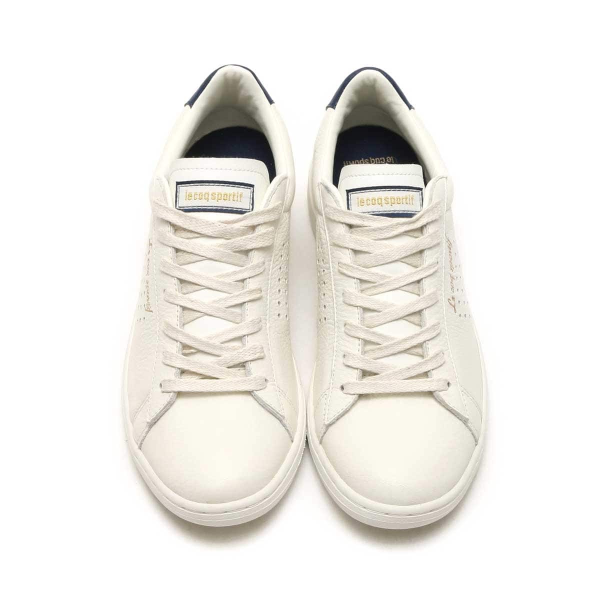 le coq sportif ARTHUR ASHE TUMBLED  MARSHMALLOW/DRESS BLUE 17FW-Iの画像