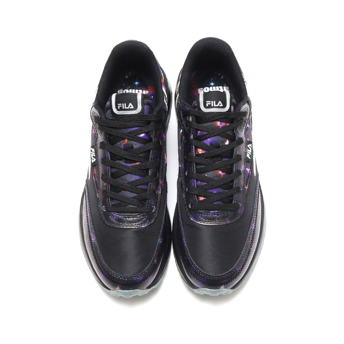 FILA x atmos RENNO GALAXY BLACK/SILVER