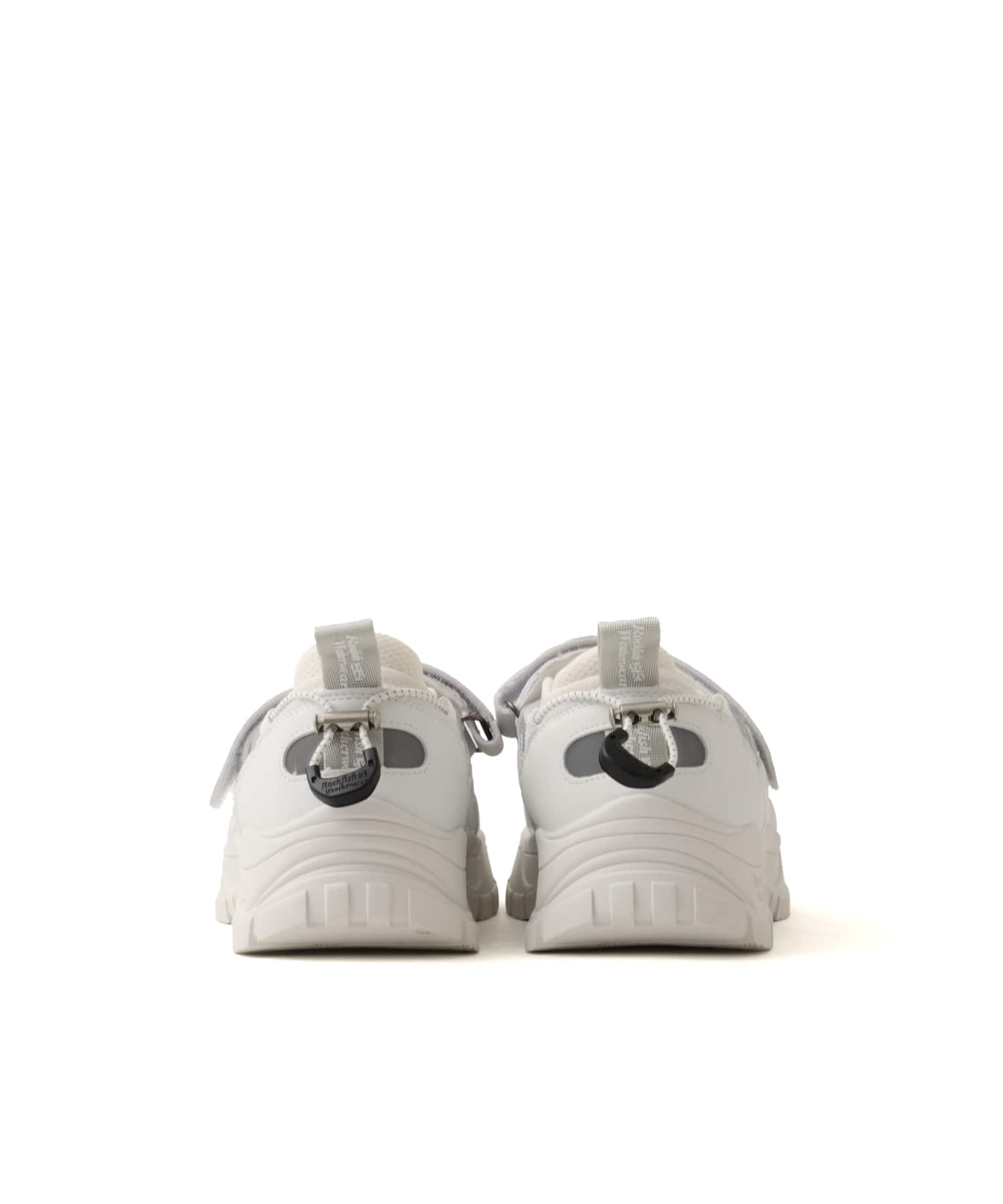 ROCKFISH WEATHERWEAR BRYN VELCRO SNEAKERS_BRUSHED SUEDE WHITEの画像