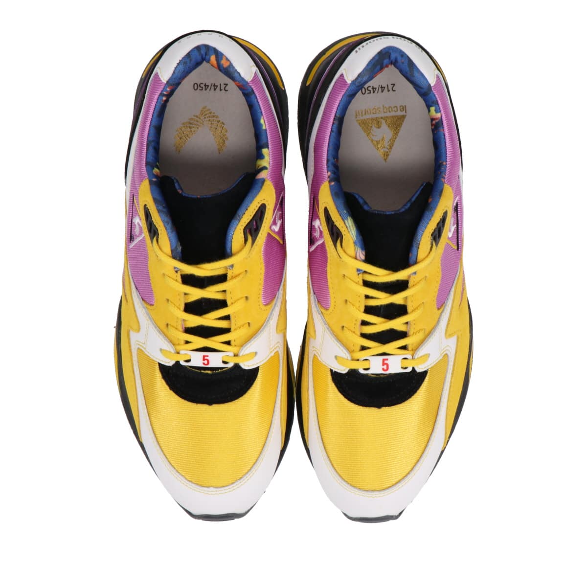 le coq sportif LCS R800 SHERUT YELLOW 21SS-Iの画像