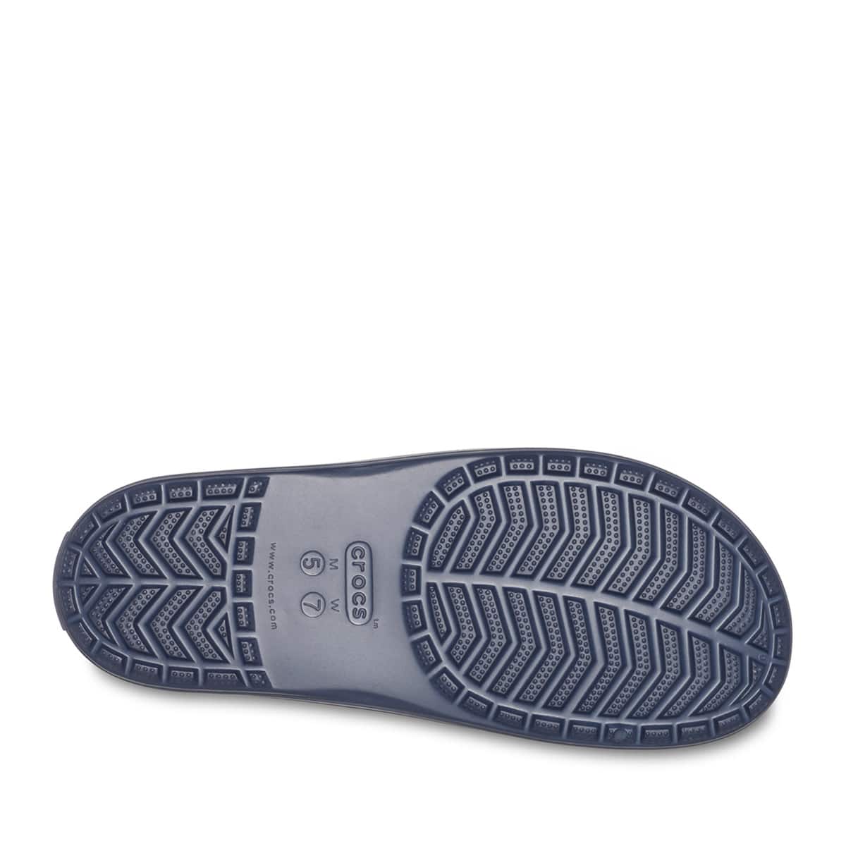 crocs Crocband™ 3.0 slide navy/white の画像