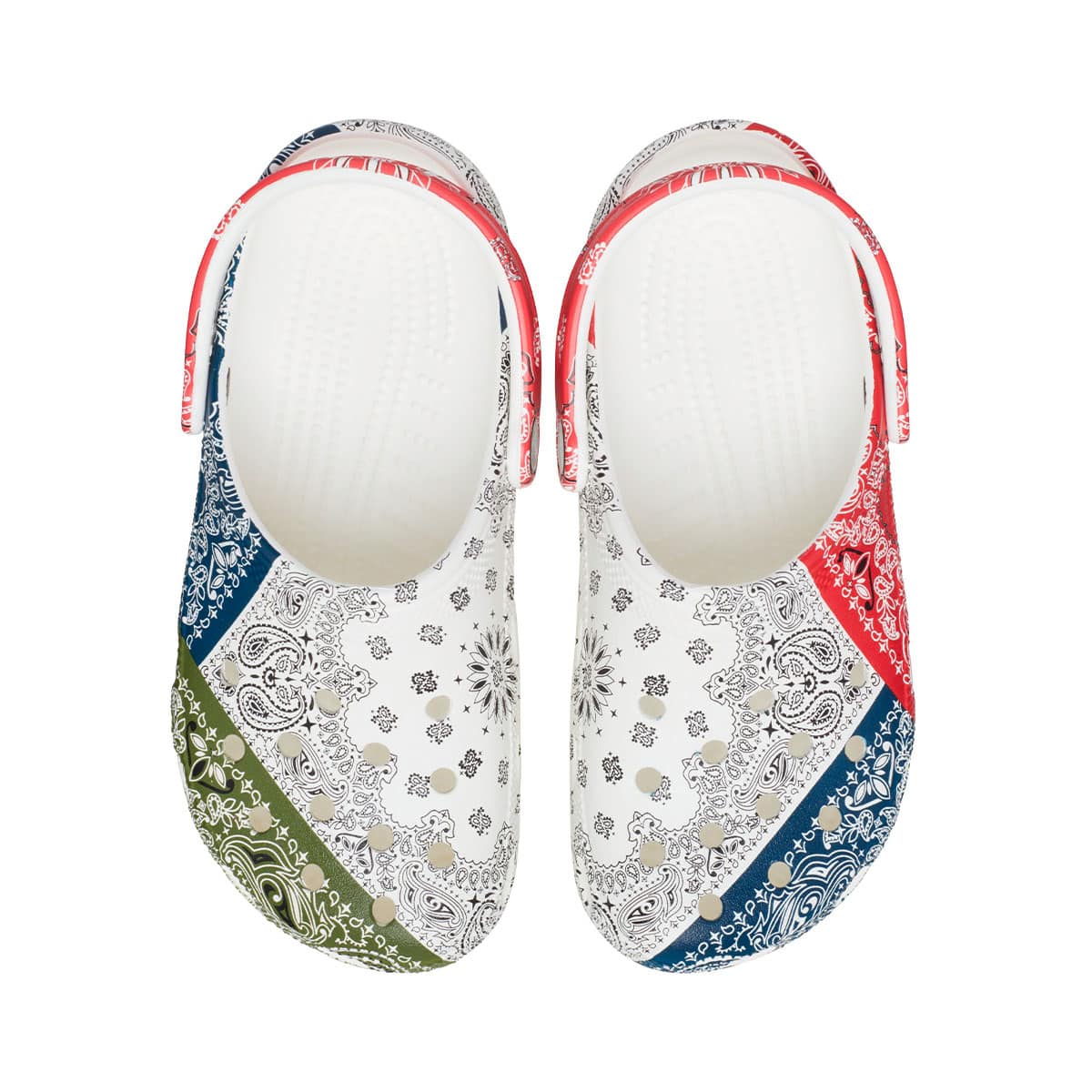 クロックス Classic bandana clog メンズ 大きいサイズ 206871-90H 29cm クラッシック バンダナ クロッグ  【2022春夏新色】