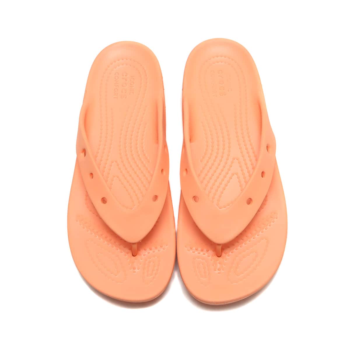 Crocs Classic Platform Flip W Papaya の画像