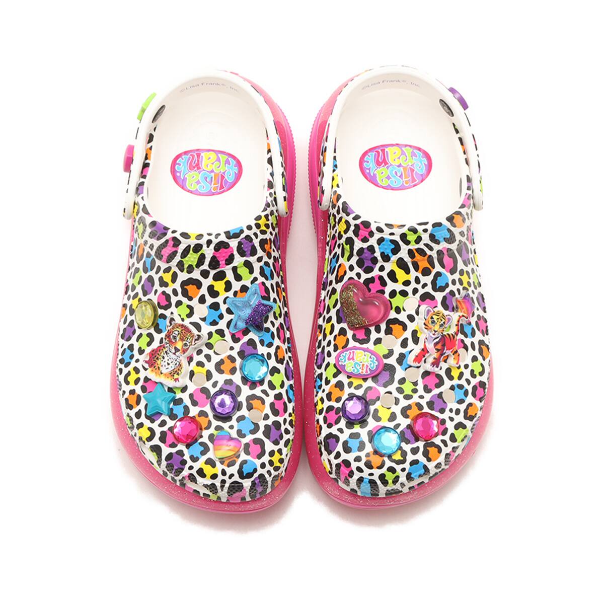 crocs Lisa Frank(TM) Mega Crush Clog Pink 23FW-I