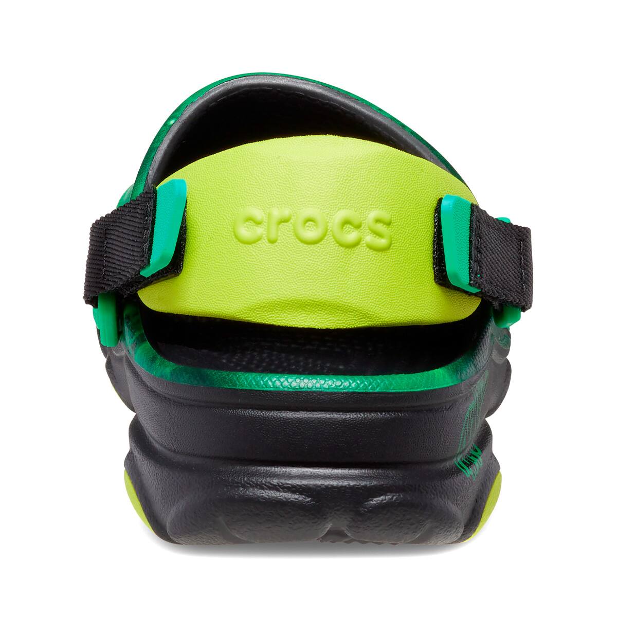 crocs Classic All Terrain Crocs x Ron English Area 54 Clog K Black/Neon Greenの画像
