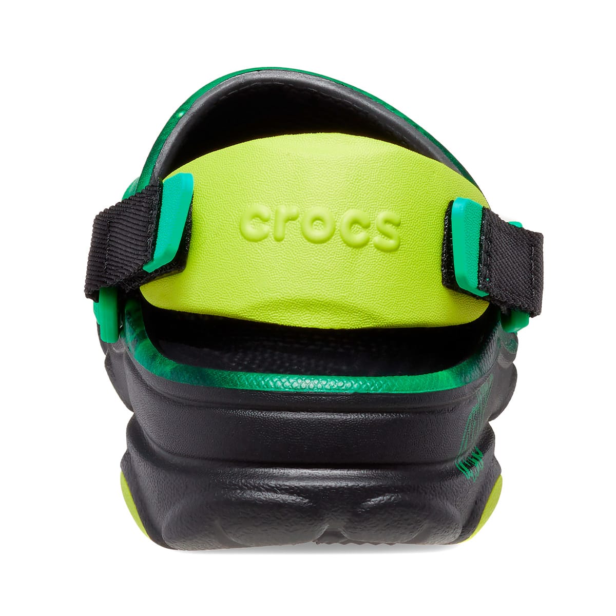crocs Classic All Terrain Crocs x Ron English Area 54 Clog T Black/Neon Greenの画像