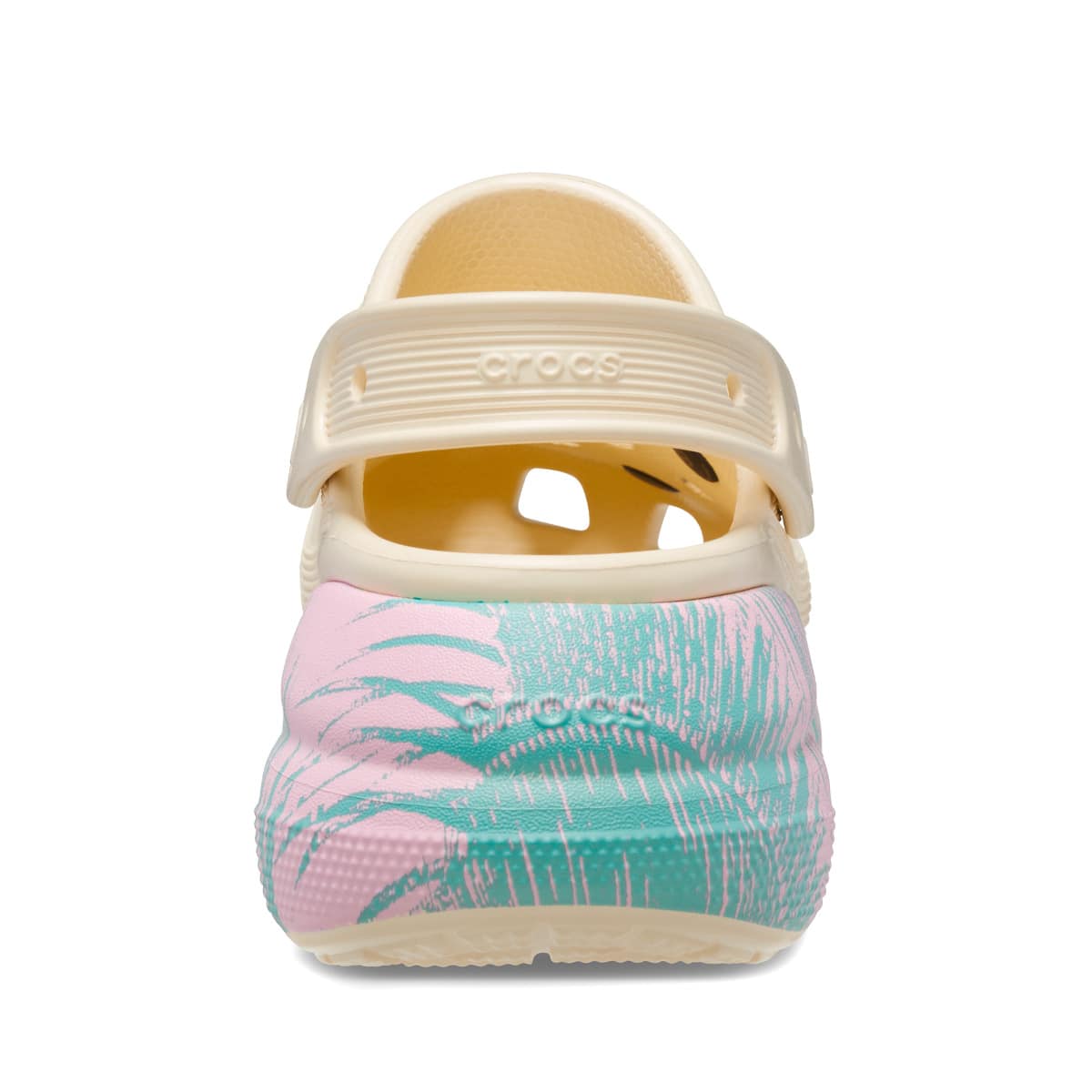 crocs ClassicCrushSpringBreakClog Vanilla/Multi 23SS-S