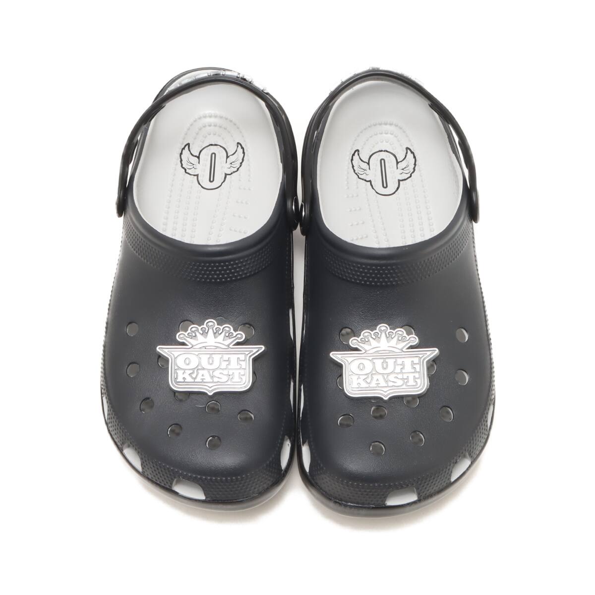 crocs Outkast Classic Clog Black/Silver 23FW-Iの画像