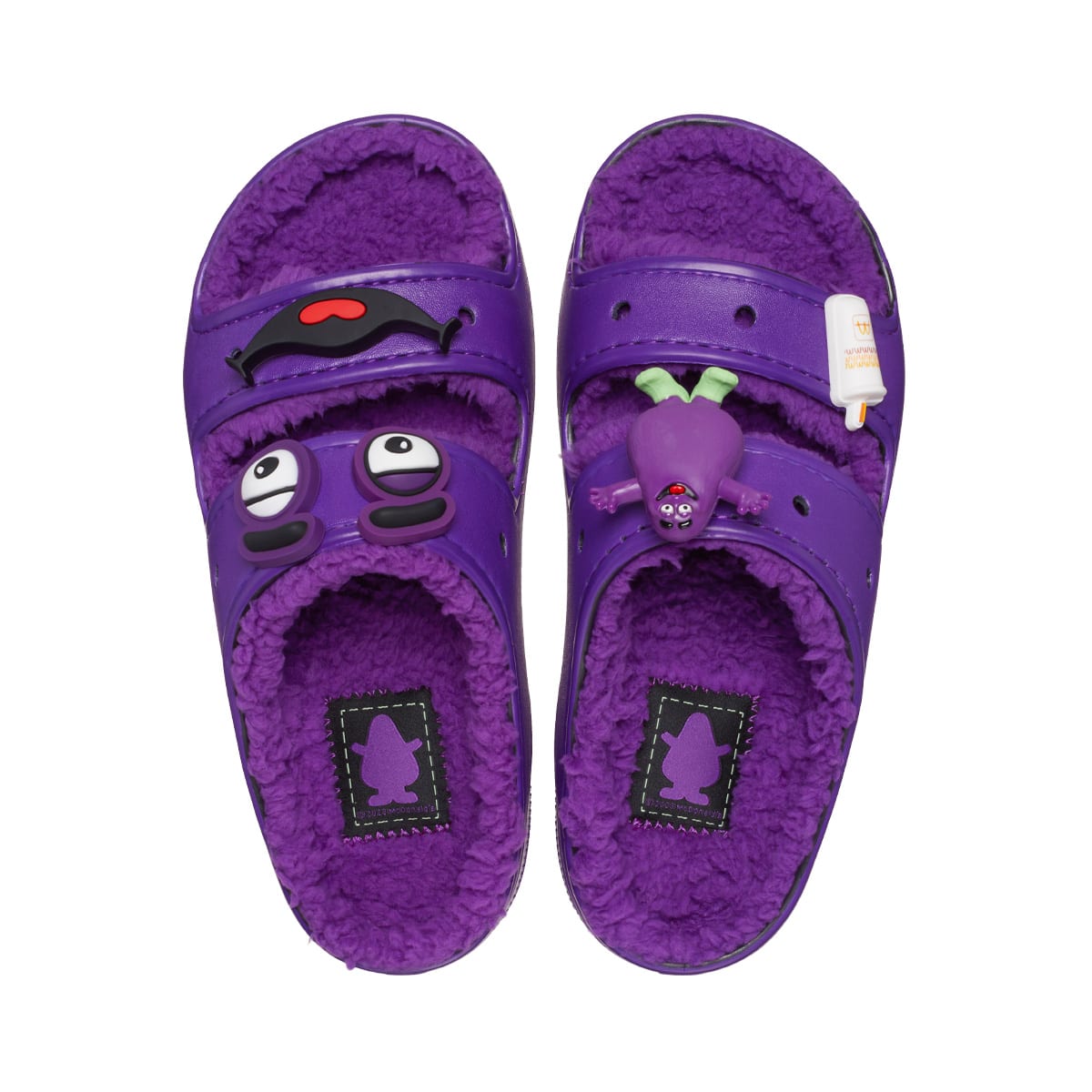 McDonald's X crocs Cozzzy Sandal Purple新品未使用品