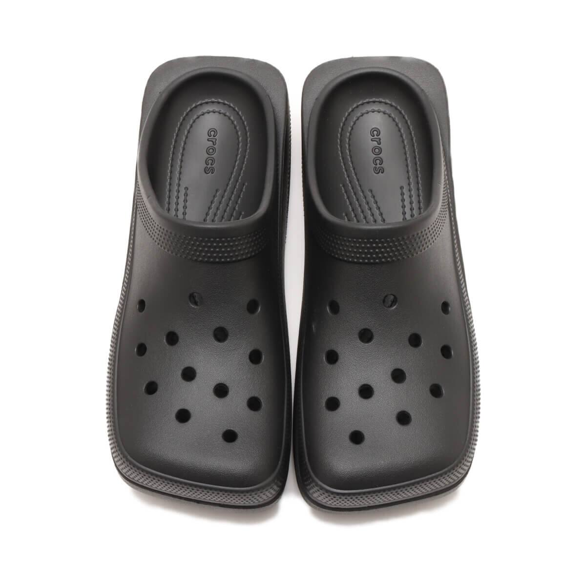 crocs Classic Blunt Toe Clog Black 24SS-S