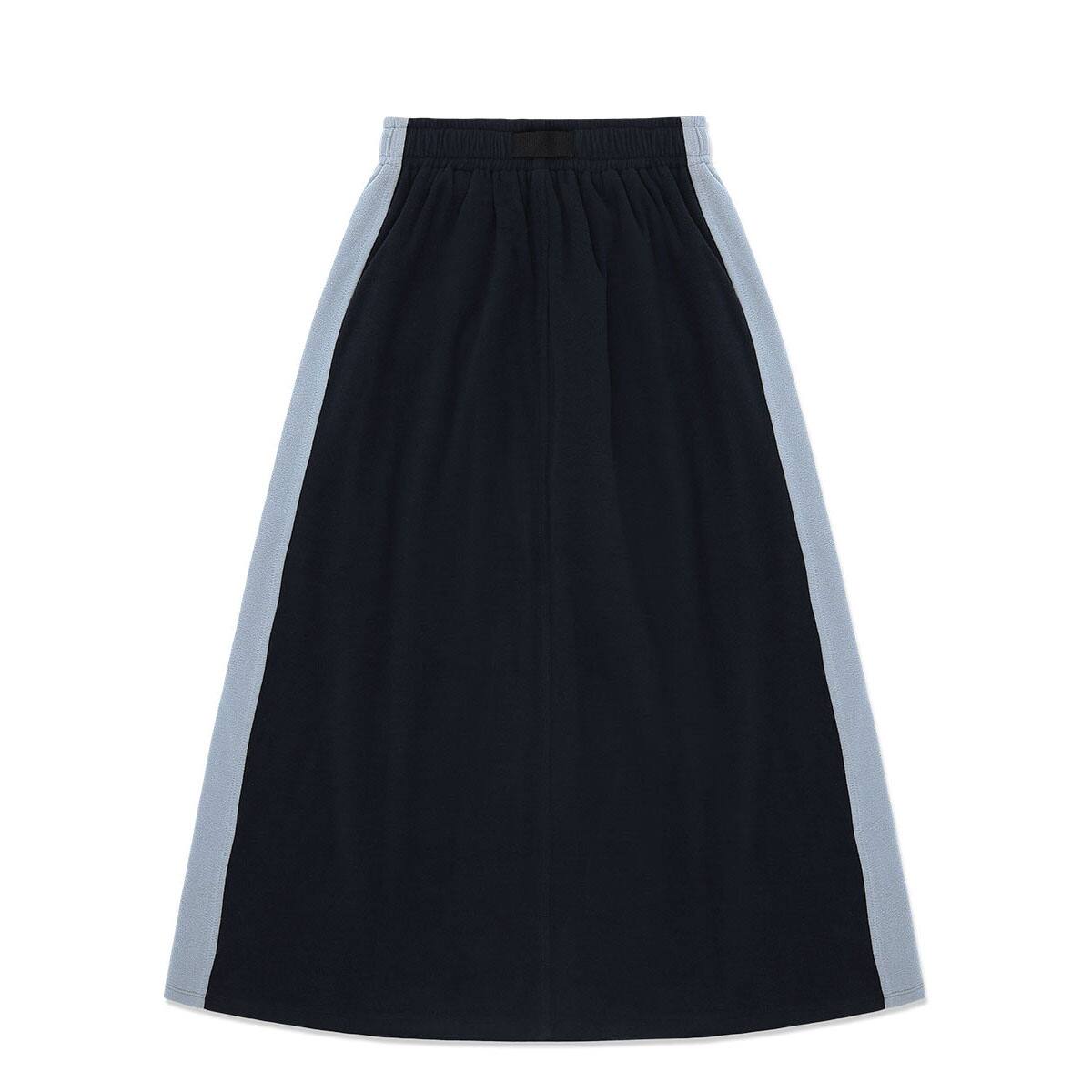 87MM S/B FLEECE SKIRT NAVY SKYBLUE 20HO-I