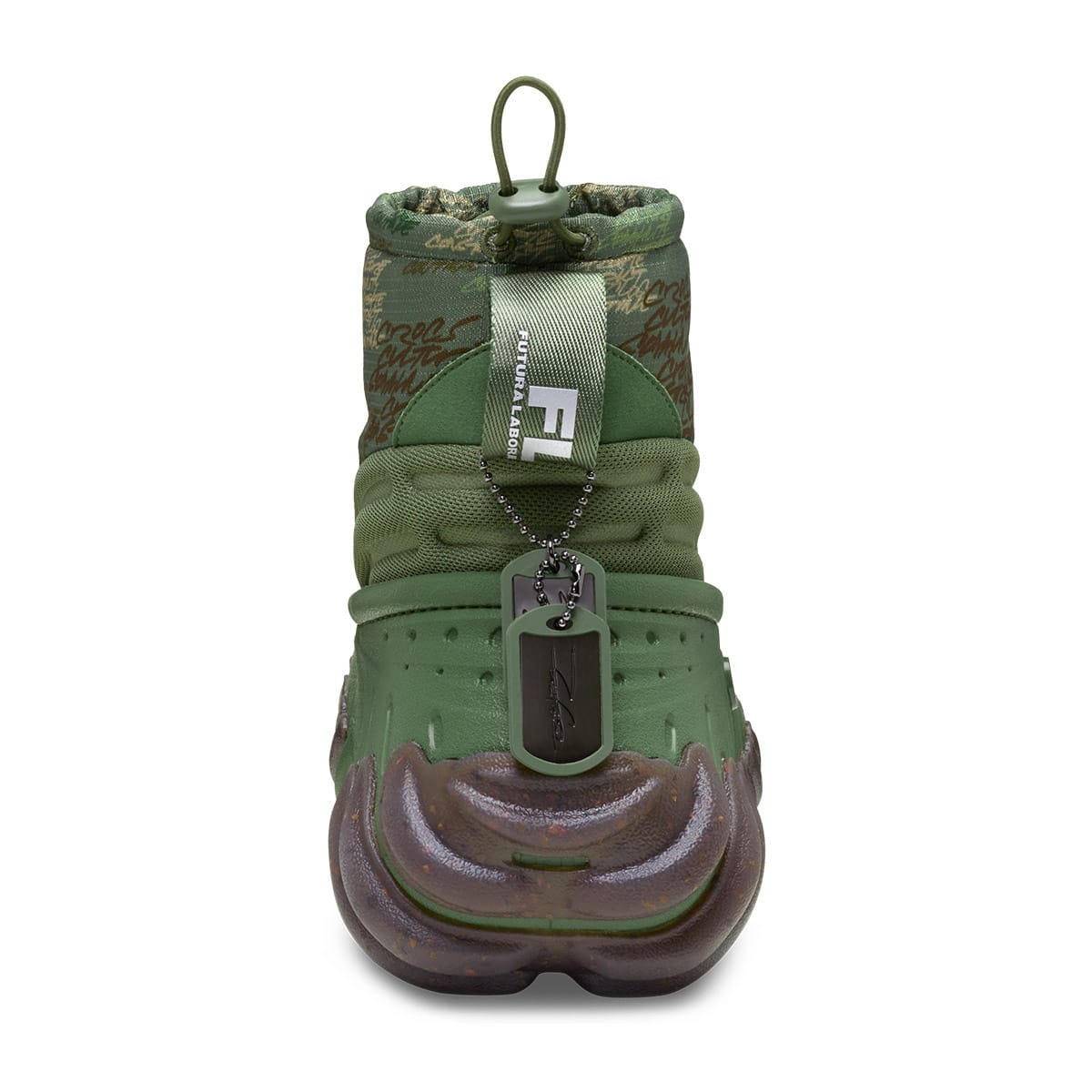 crocs FL X Crocs Echo Boot Army Greenの画像
