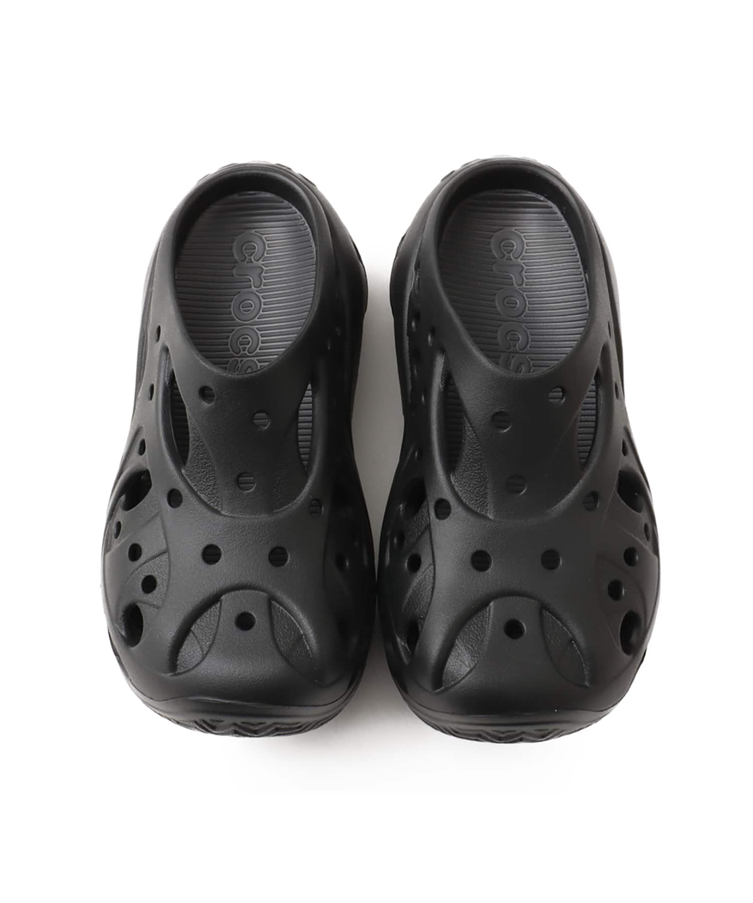 crocs Caged Clog Blackの画像