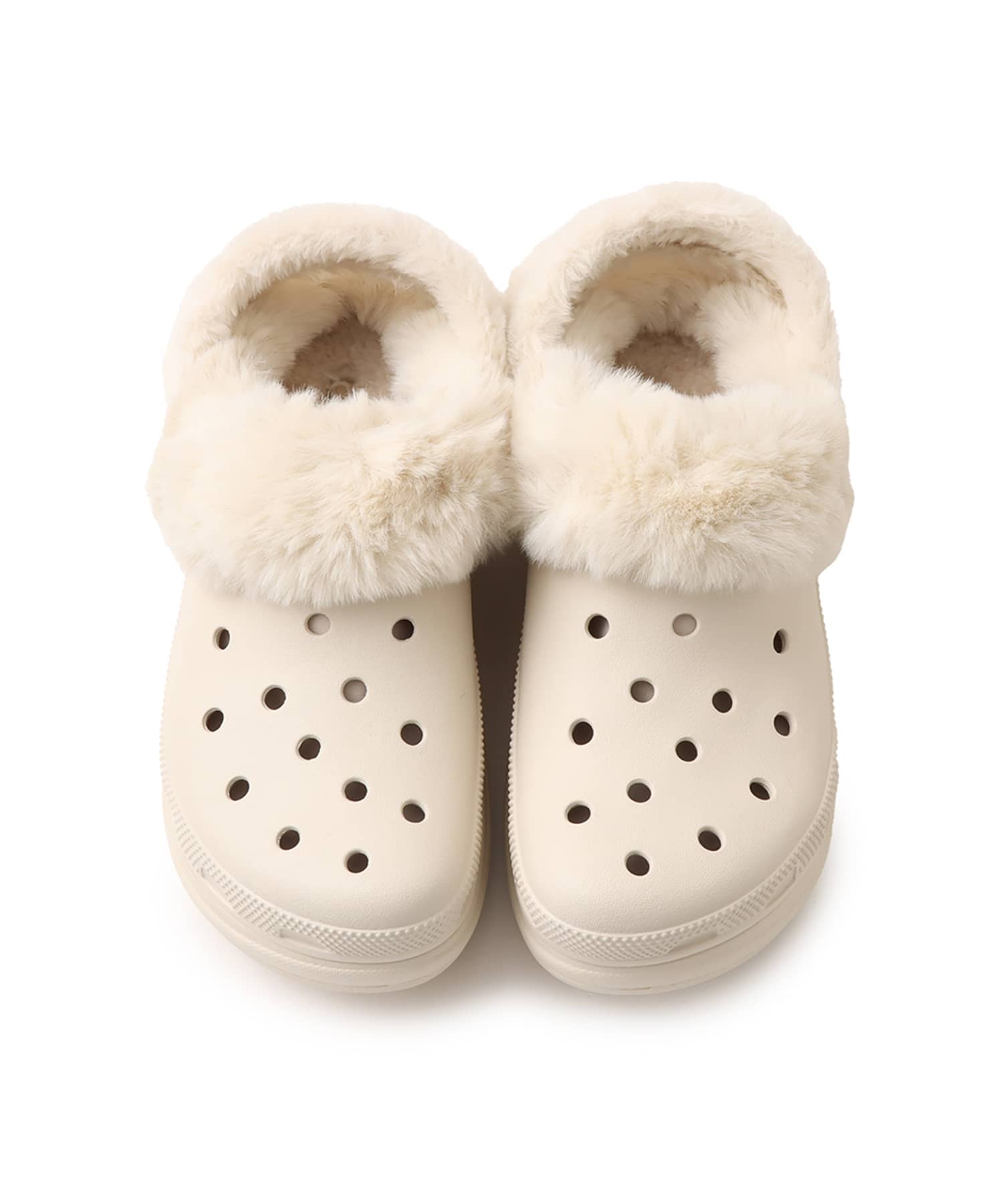 crocs Bae Lined Clog Stuccoの画像