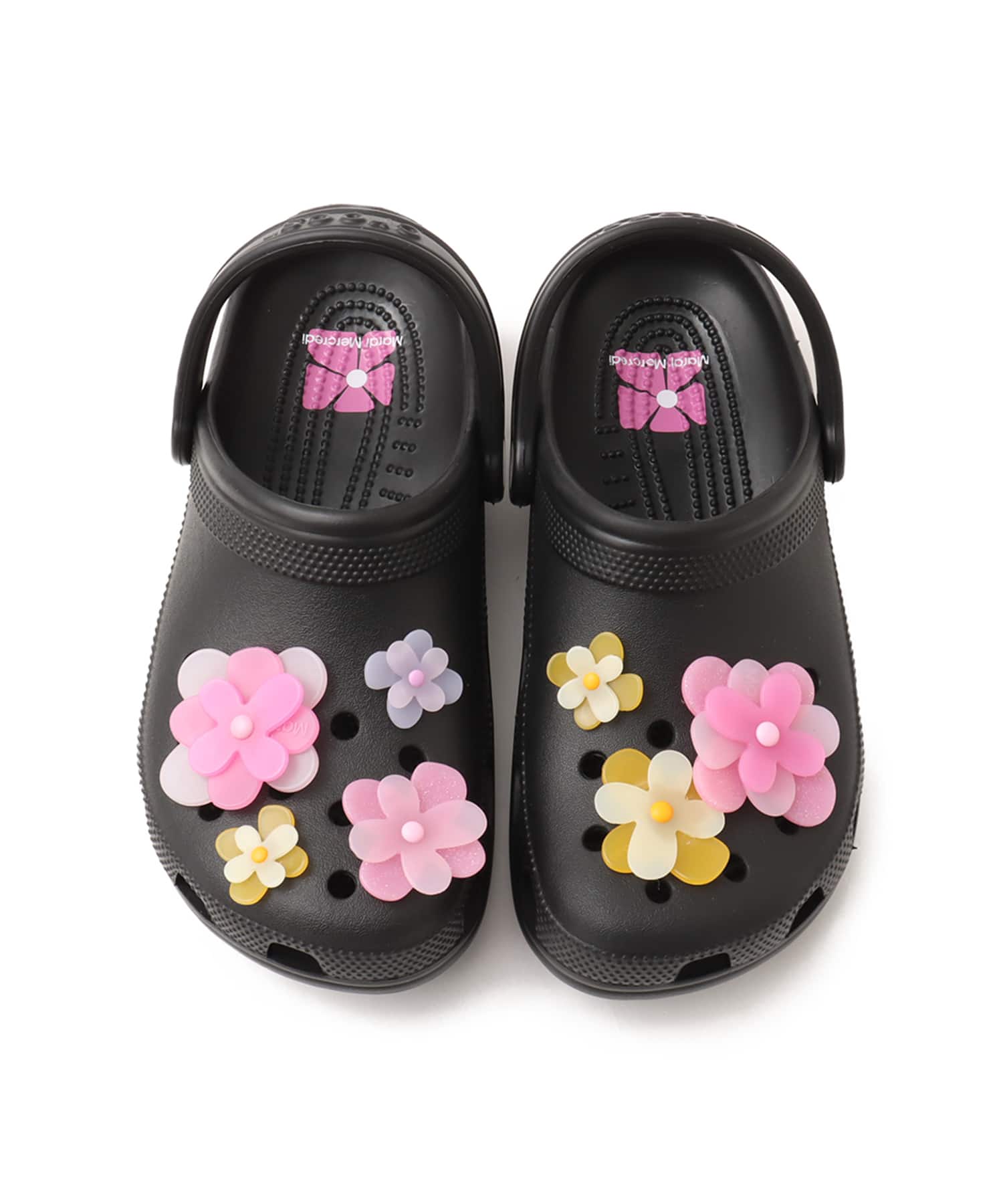 crocs classic clog X Mardi Mercredi Blackの画像