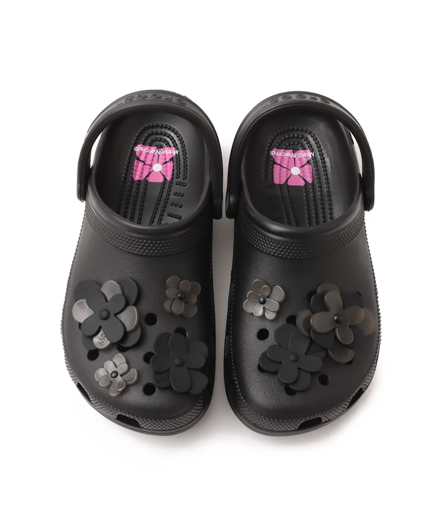 crocs classic clog X Mardi Mercredi Black/Blackの画像