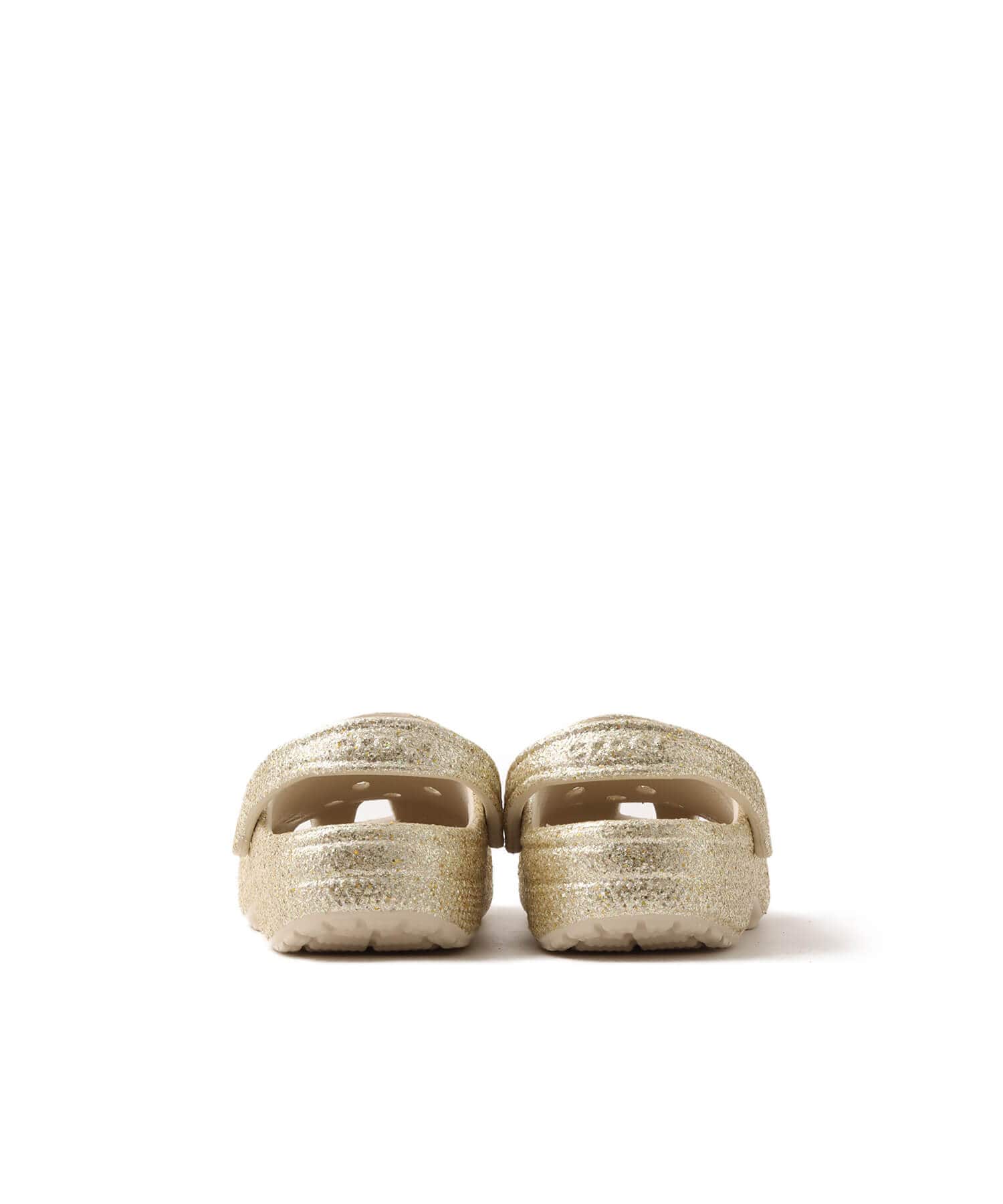 crocs Classic Chunky Glitter Clog Sandstoneの画像