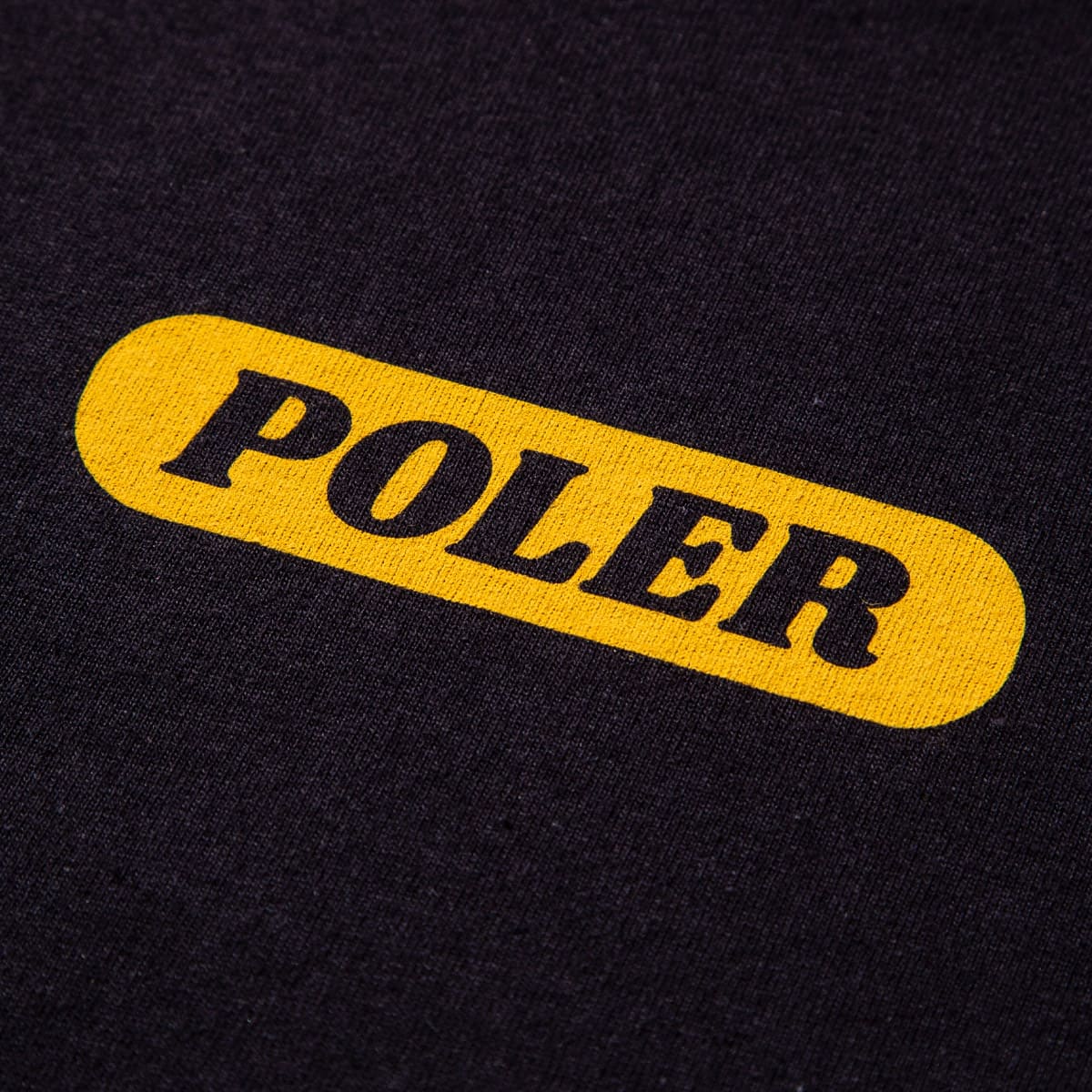 POLER AIRLINES TEE BLACK 21SU-Iの画像