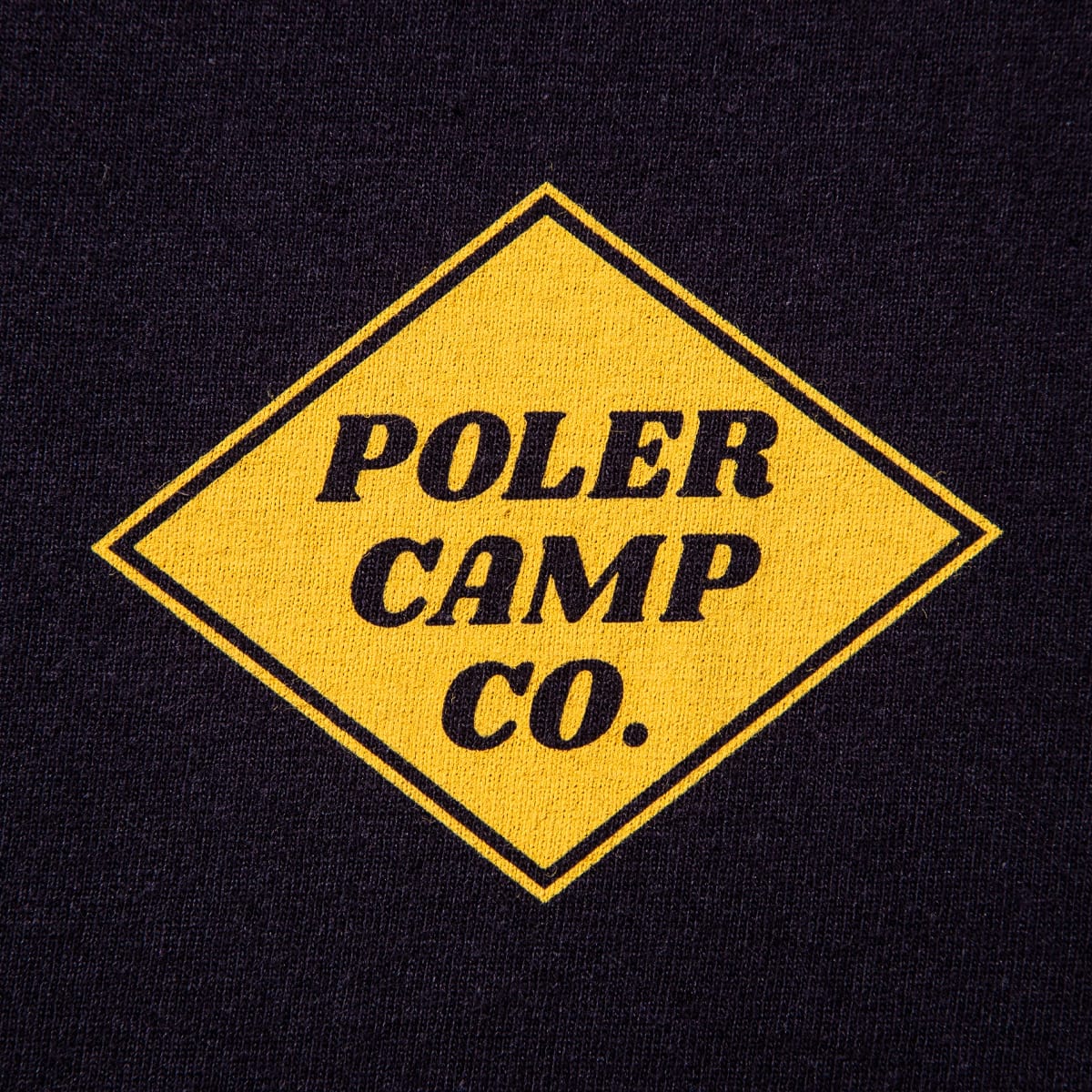 POLER HAPPY CAMPER TEE BLACK 21SU-Iの画像