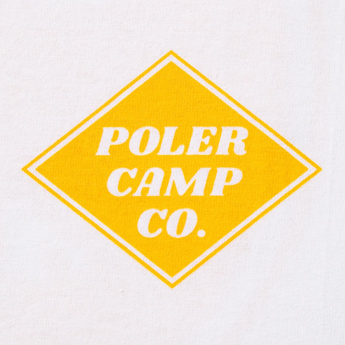 POLER HAPPY CAMPER TEE WHITE 21SU-Iの画像