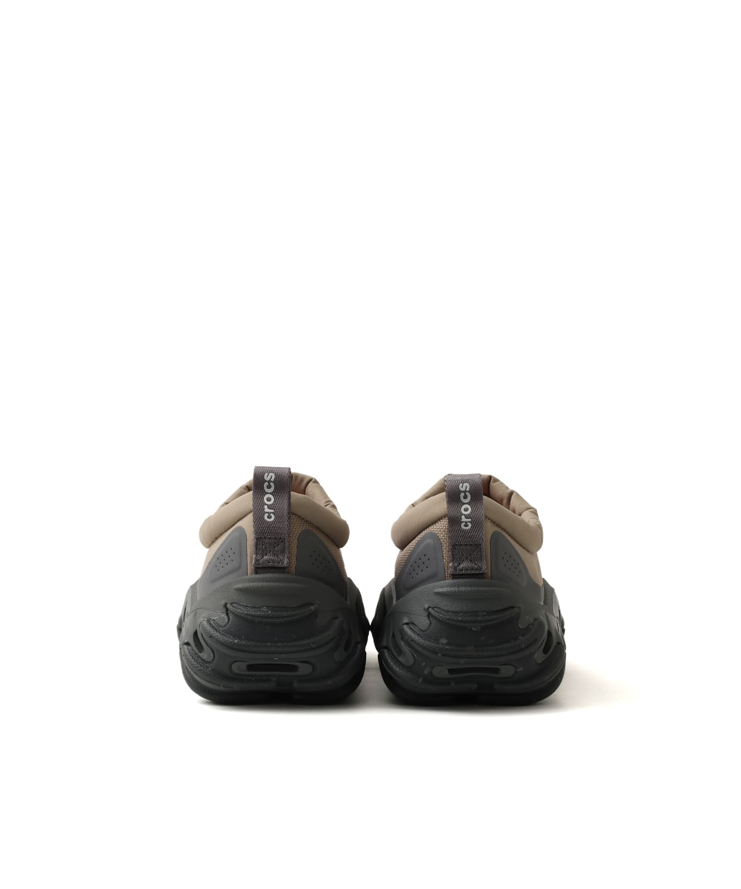 crocs Echo Element Khaki/Orange Rushの画像