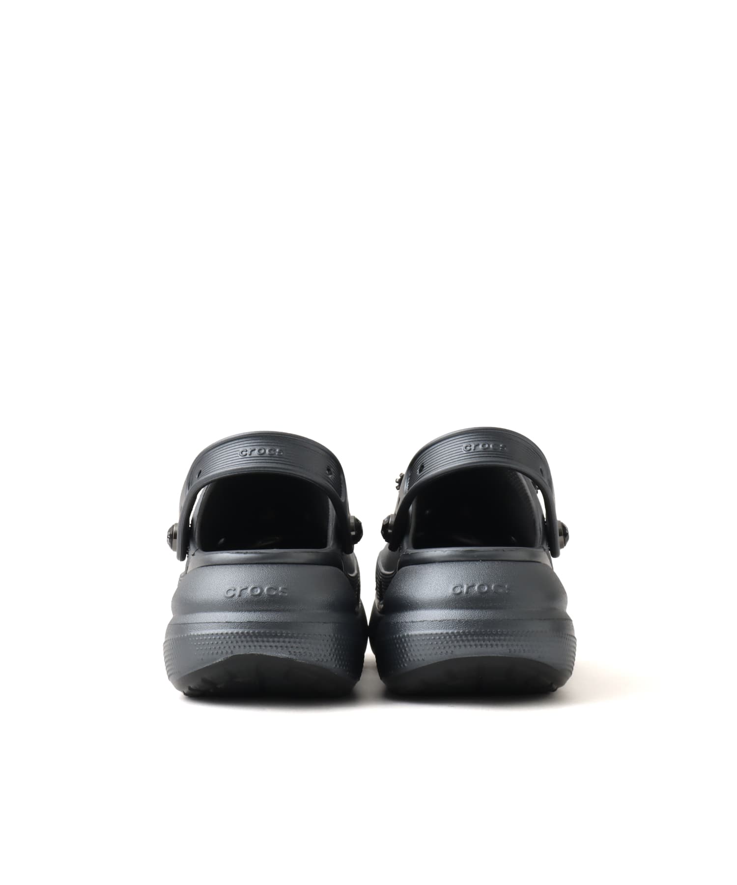 crocs Crush Bedazzled Bows Clog Blackの画像