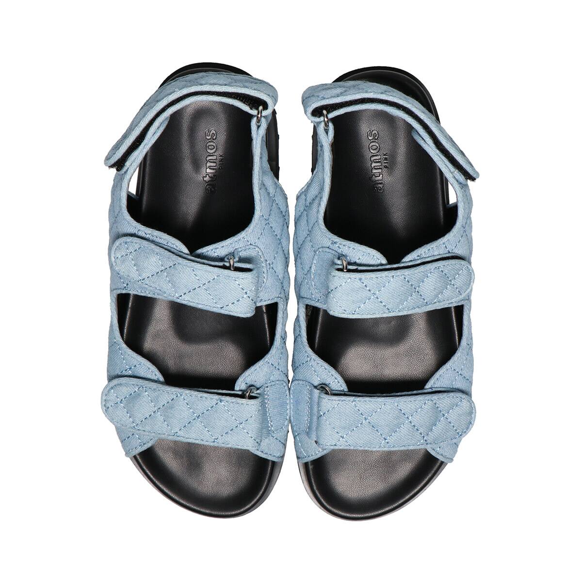 atmos pink キルティングサンダル DENIMの画像