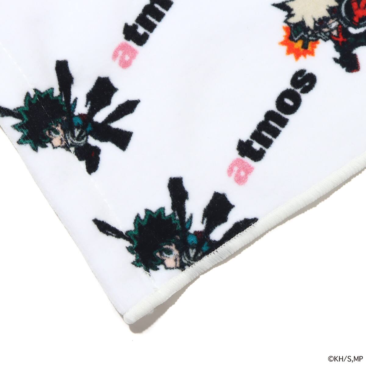 atmos pink × MY HERO ACADEMIA マフラータオル 雄英高校 1年A組 WHITEの画像