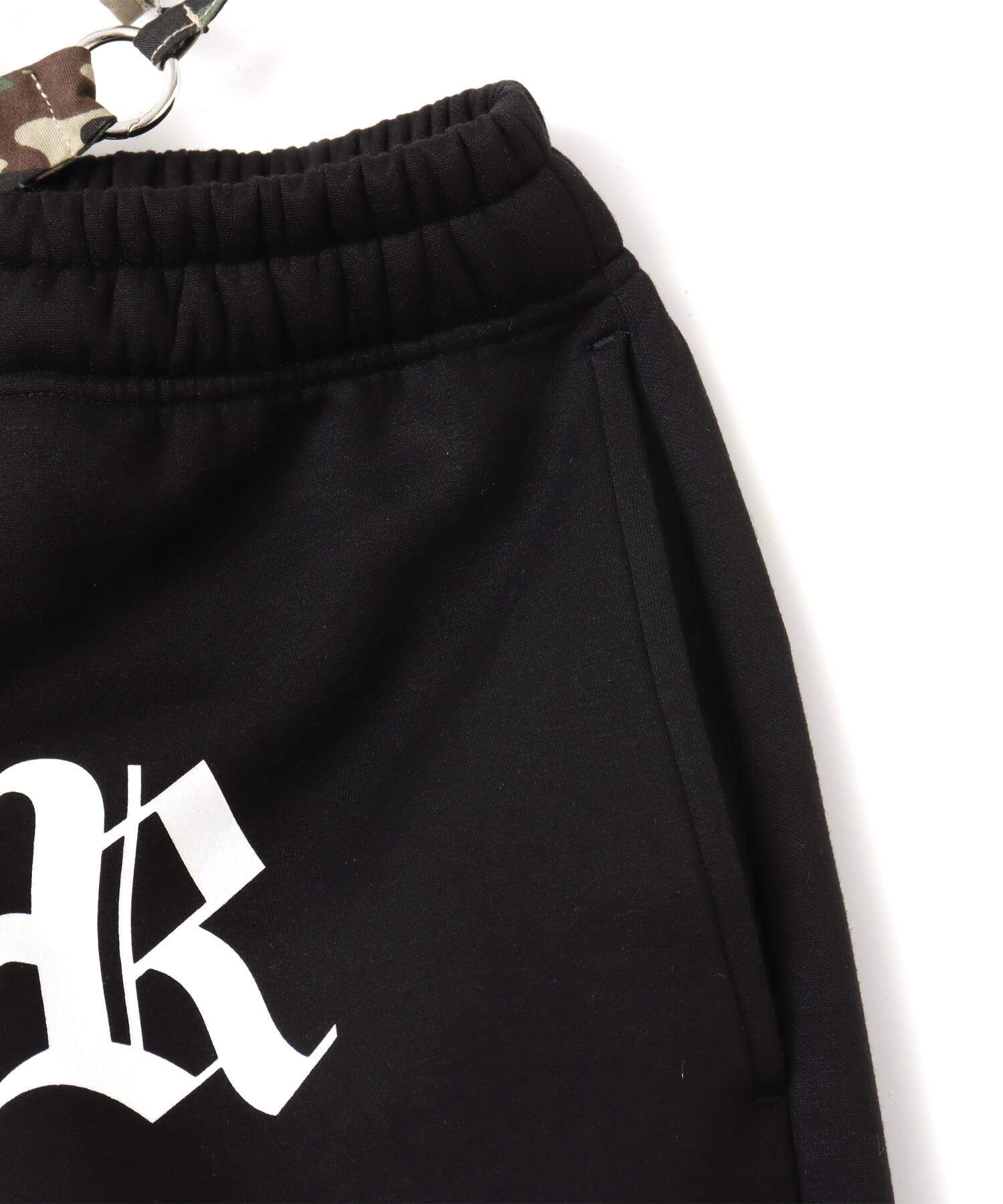 Akanen x atmos pink Kishimen Flow Pants BLACK（アカネン