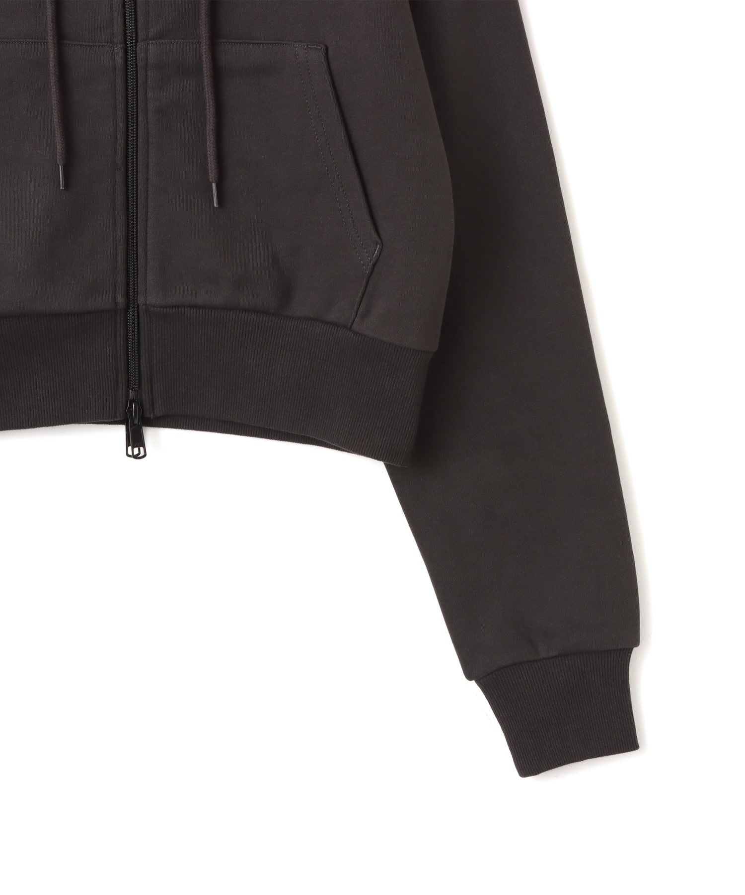 atmos pink Compact Zip Up Hoodie CHARCOALの画像