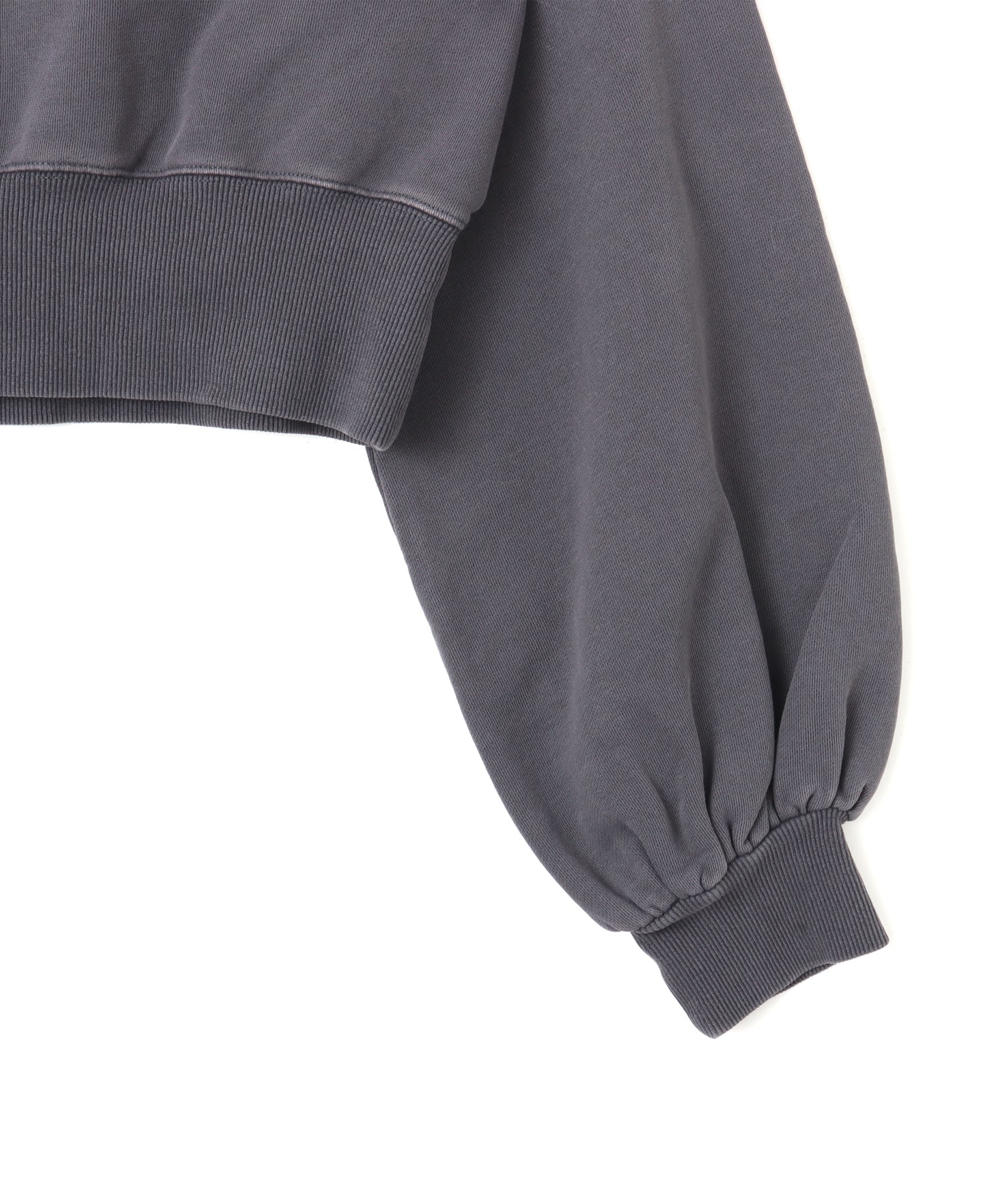 atmos pink Off-shoulder Sweat Top CHARCOALの画像