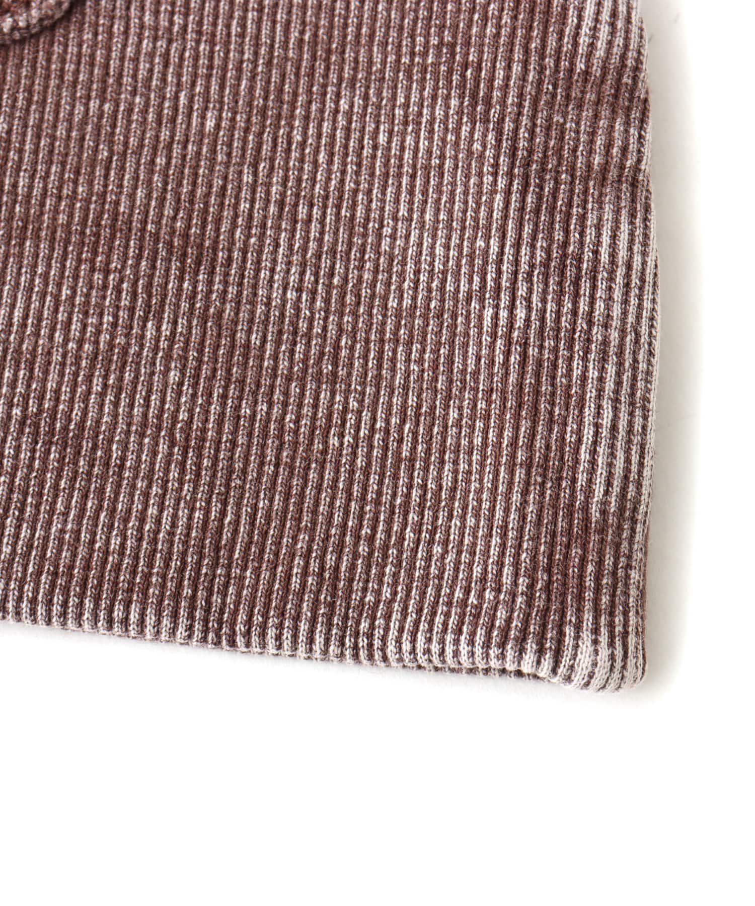 atmos pink Pigment Logo Beanie BROWNの画像