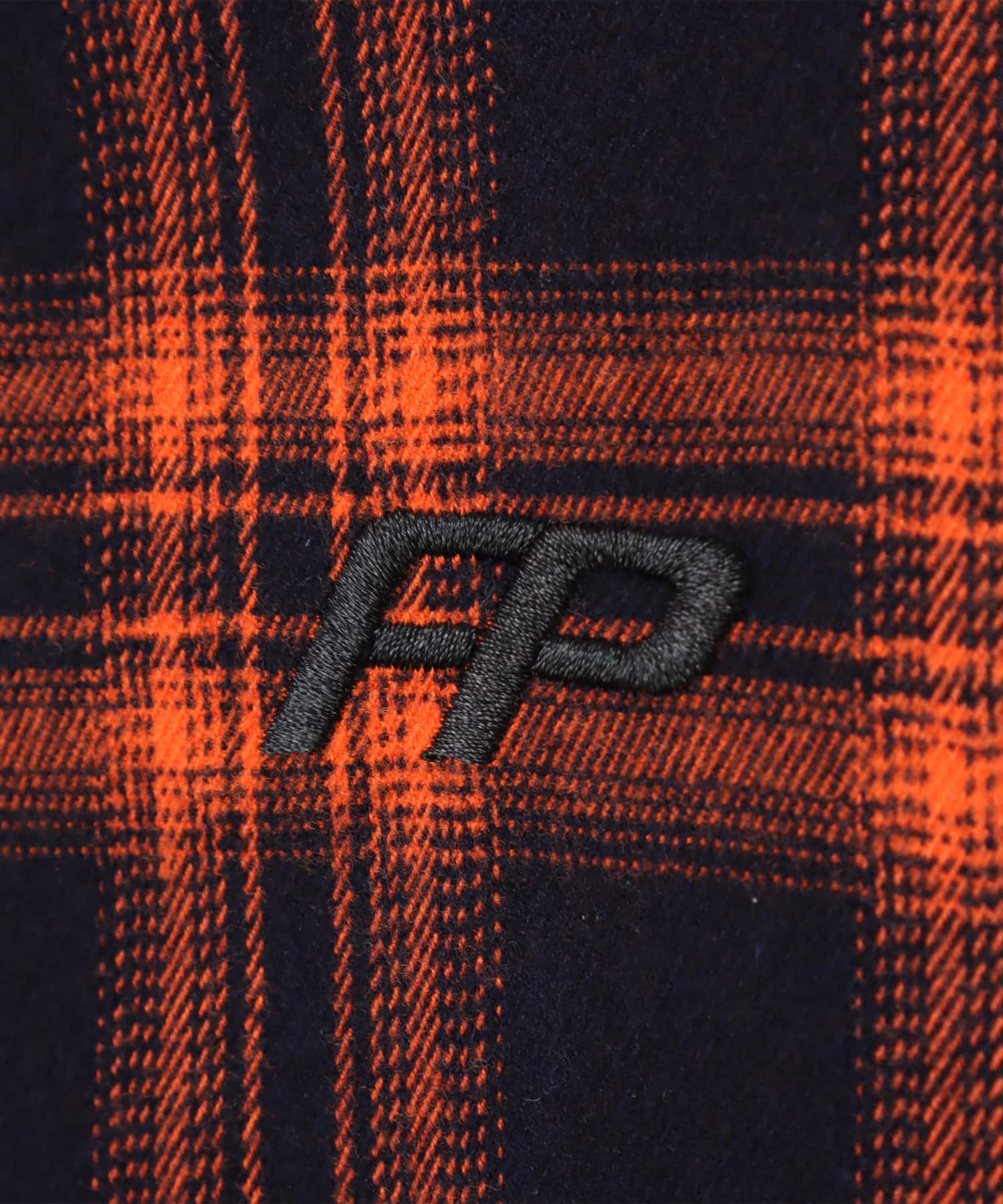atmos pink Plaid Jacket ORANGEの画像