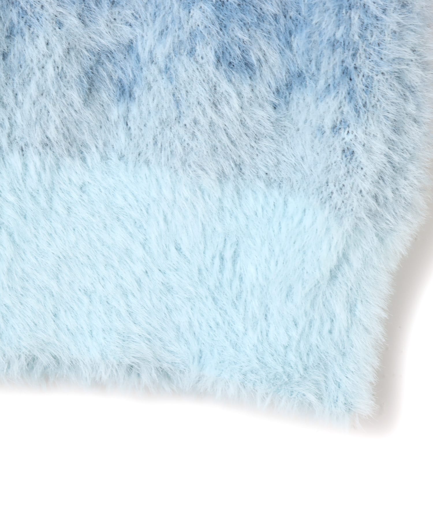 atmos pink Off Shoulder Knit Tops BLUEの画像