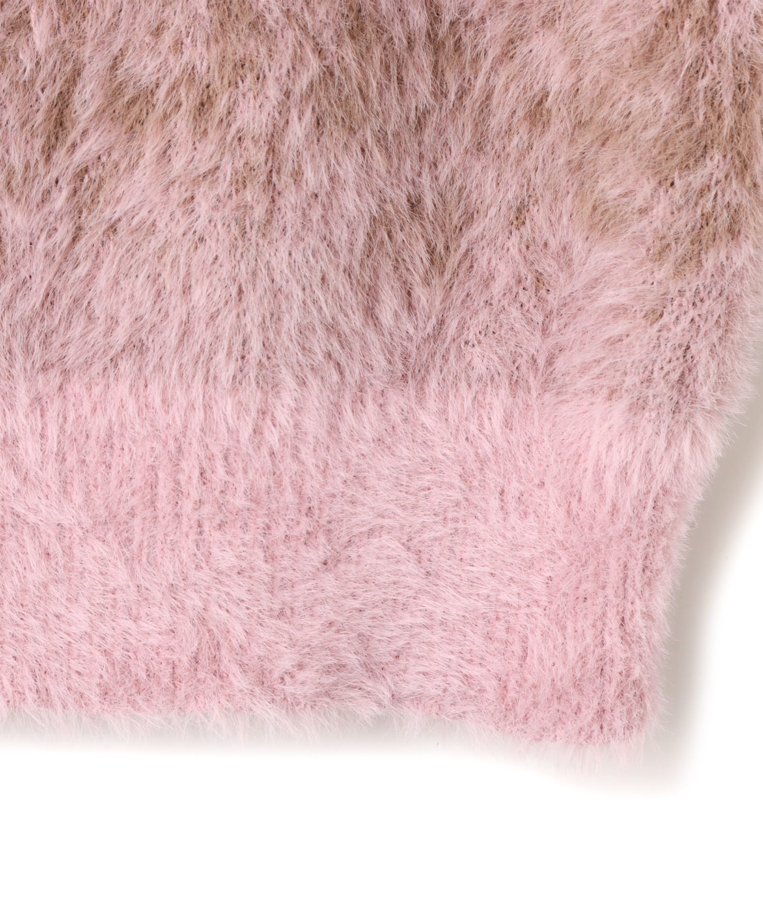 atmos pink Off Shoulder Knit Tops PINKの画像