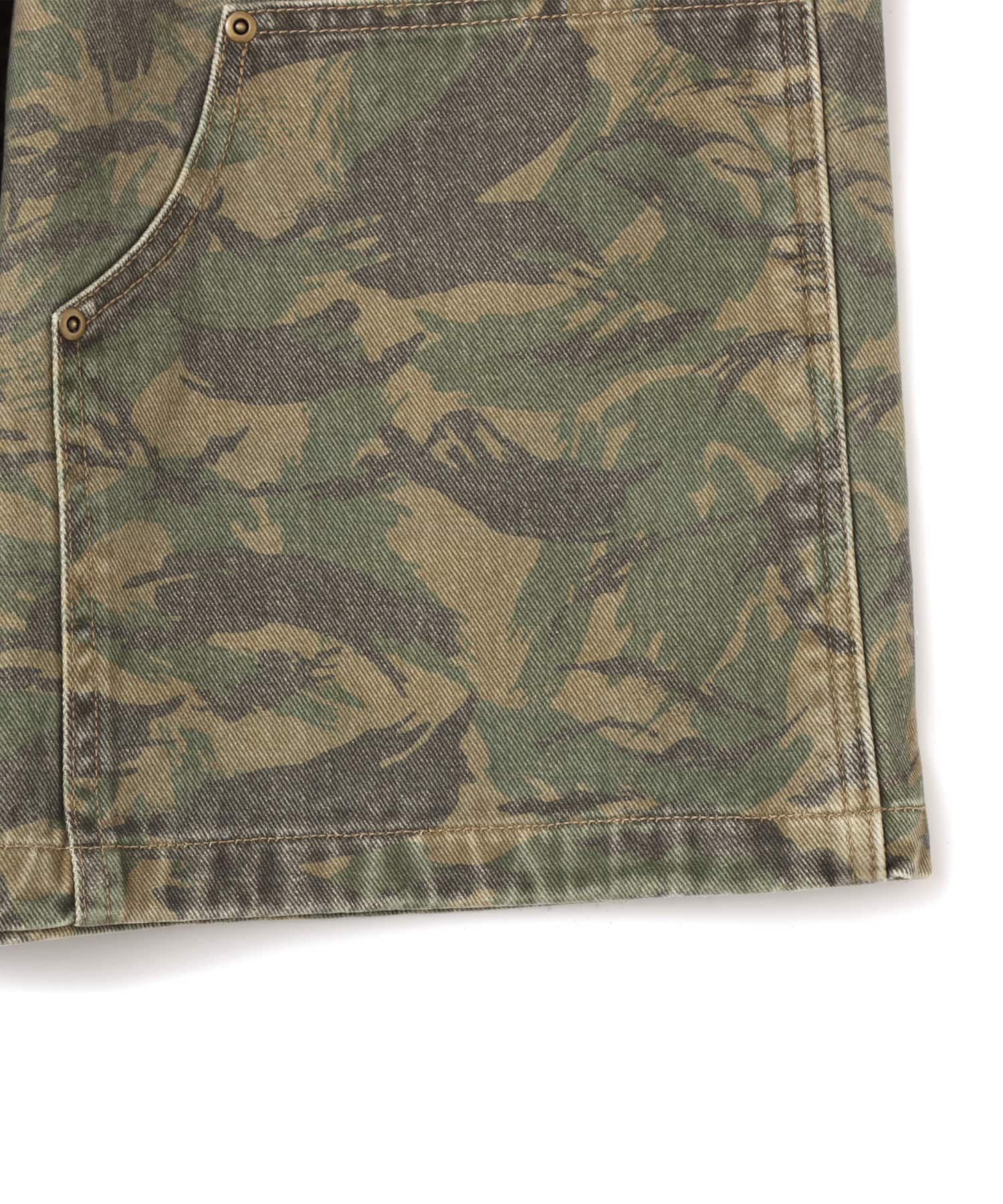 atmos pink Camouflage Painter Half Pants CAMOUFLAGEの画像