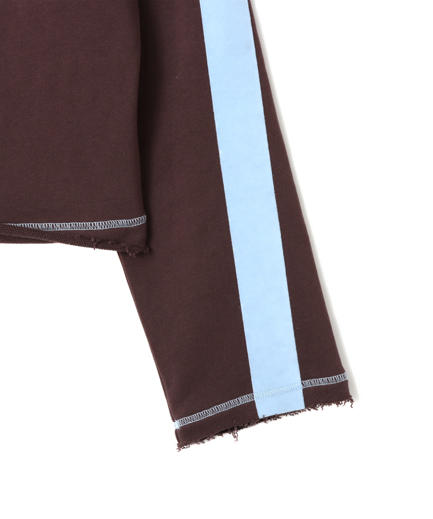 atmos pink Numbering Sweat Top BROWNの画像