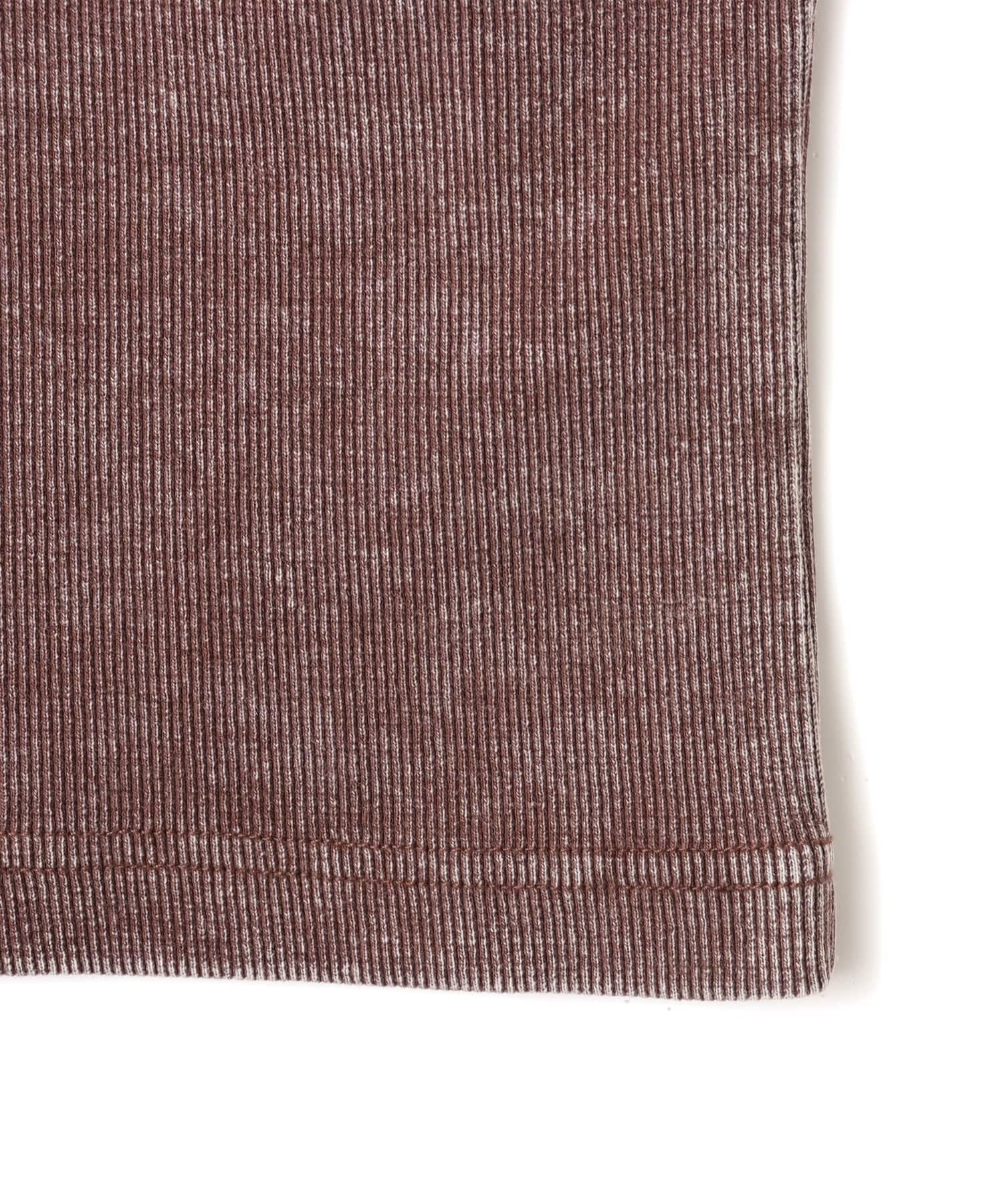 atmos pink Pigment T-shirt BROWNの画像