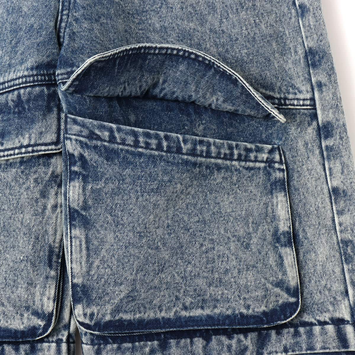 atmos pink Cargo Denim Pants BLUEの画像