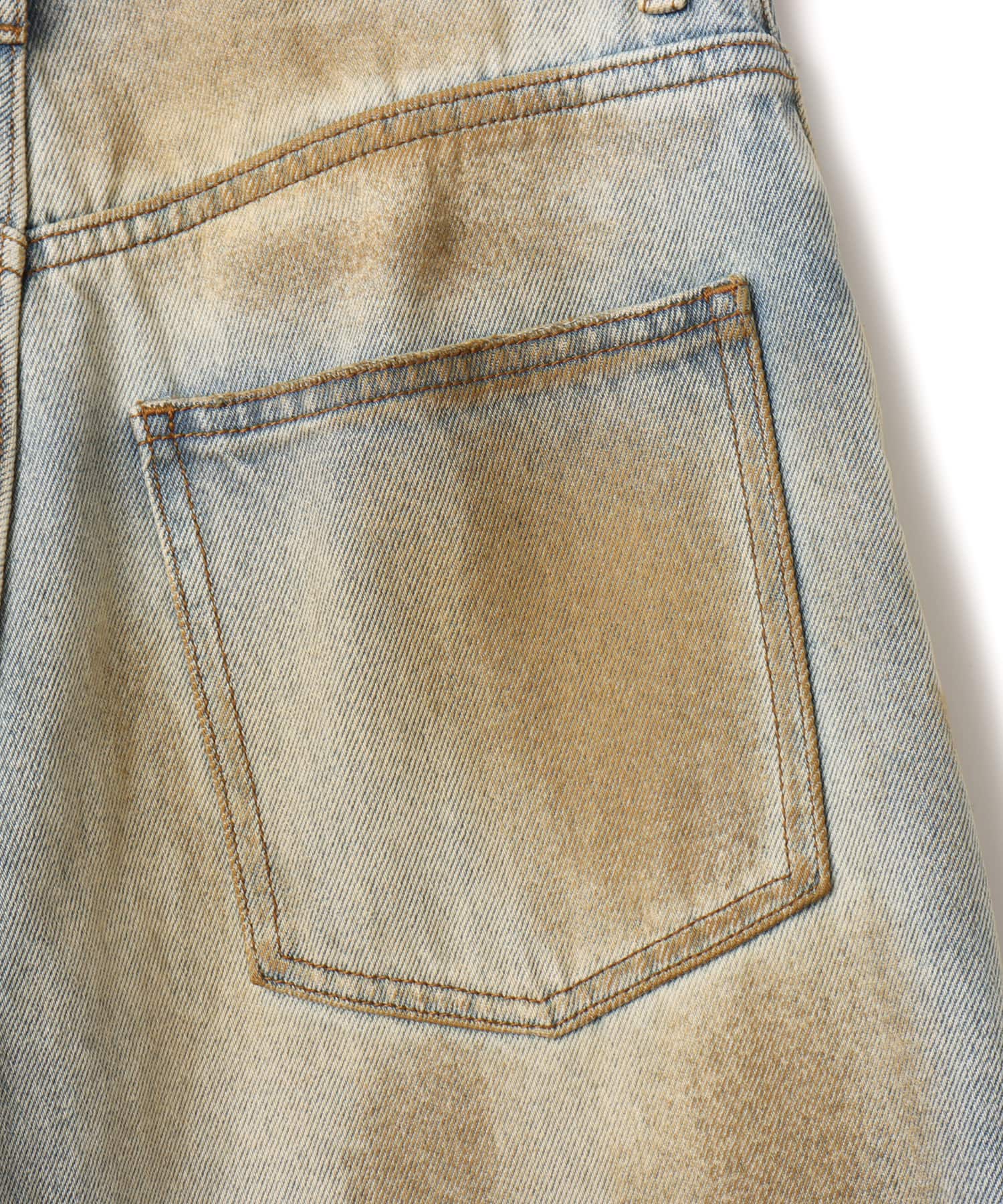 atmos pink Straight Denim BLUEの画像