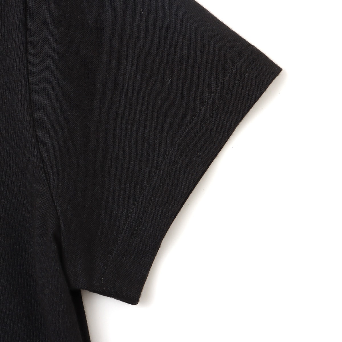 atmos pink Classic Embroidery Logo Short T-shirt BLACKの画像