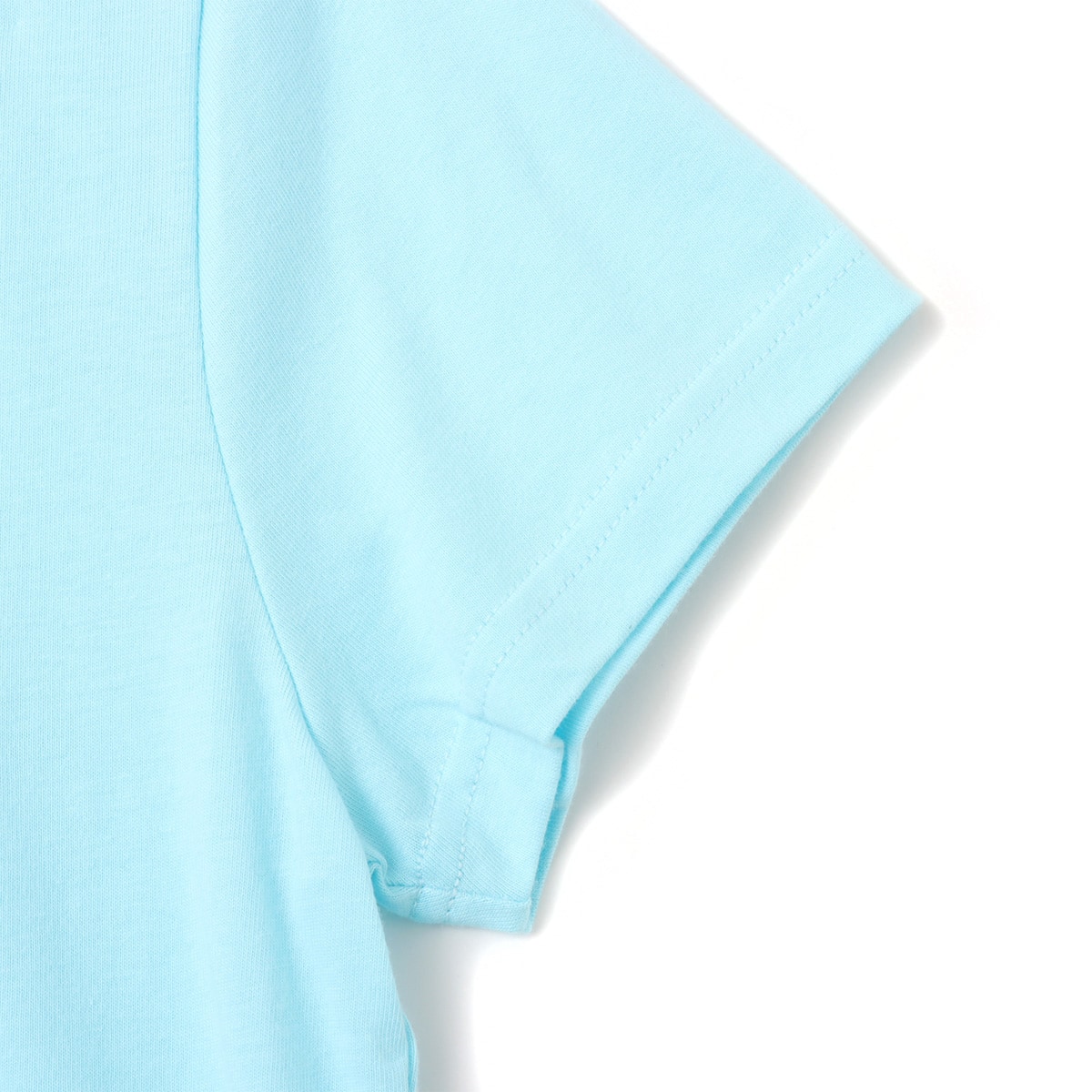 atmos pink Classic Embroidery Logo Short T-shirt BLUEの画像