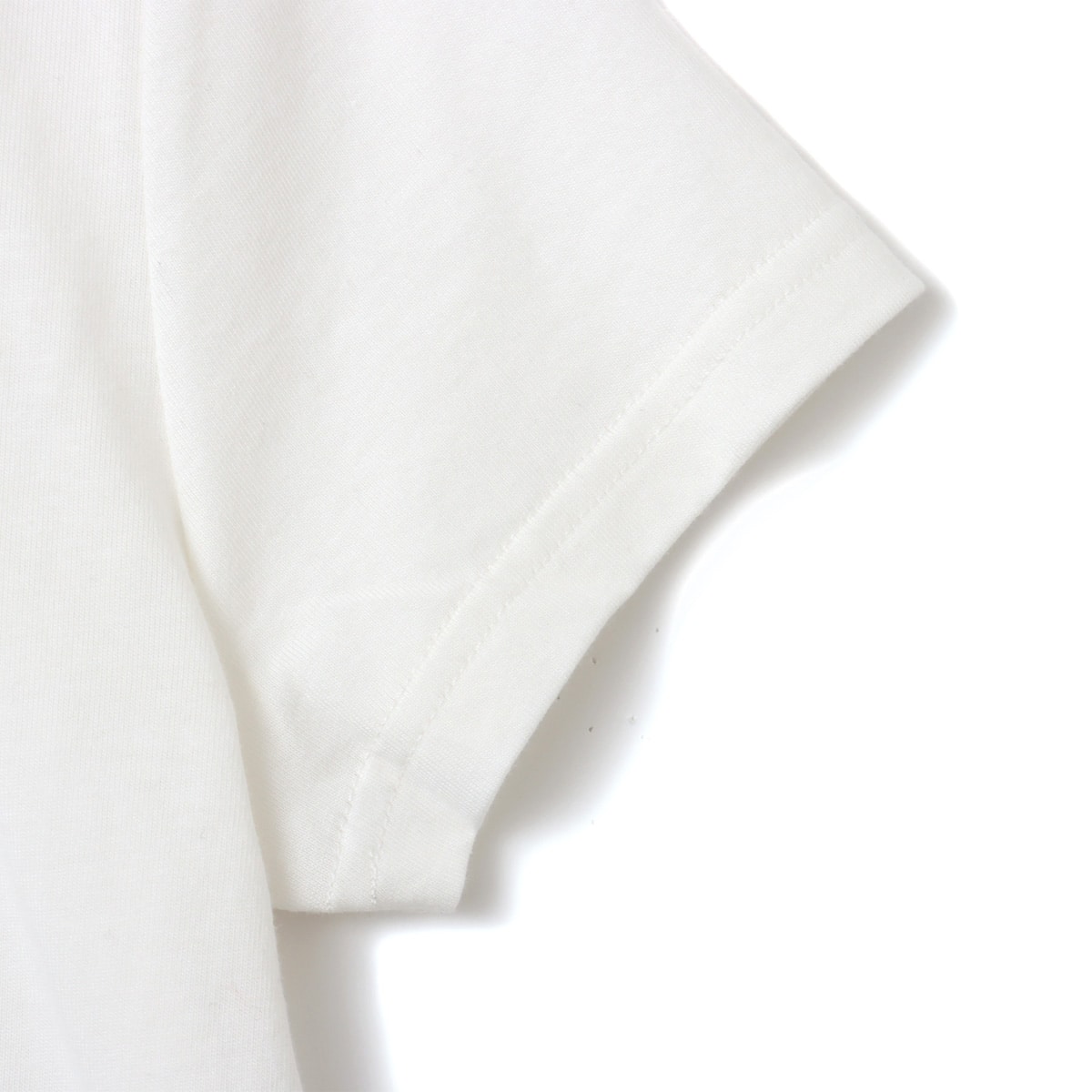 atmos pink Classic Embroidery Logo Short T-shirt WHITEの画像